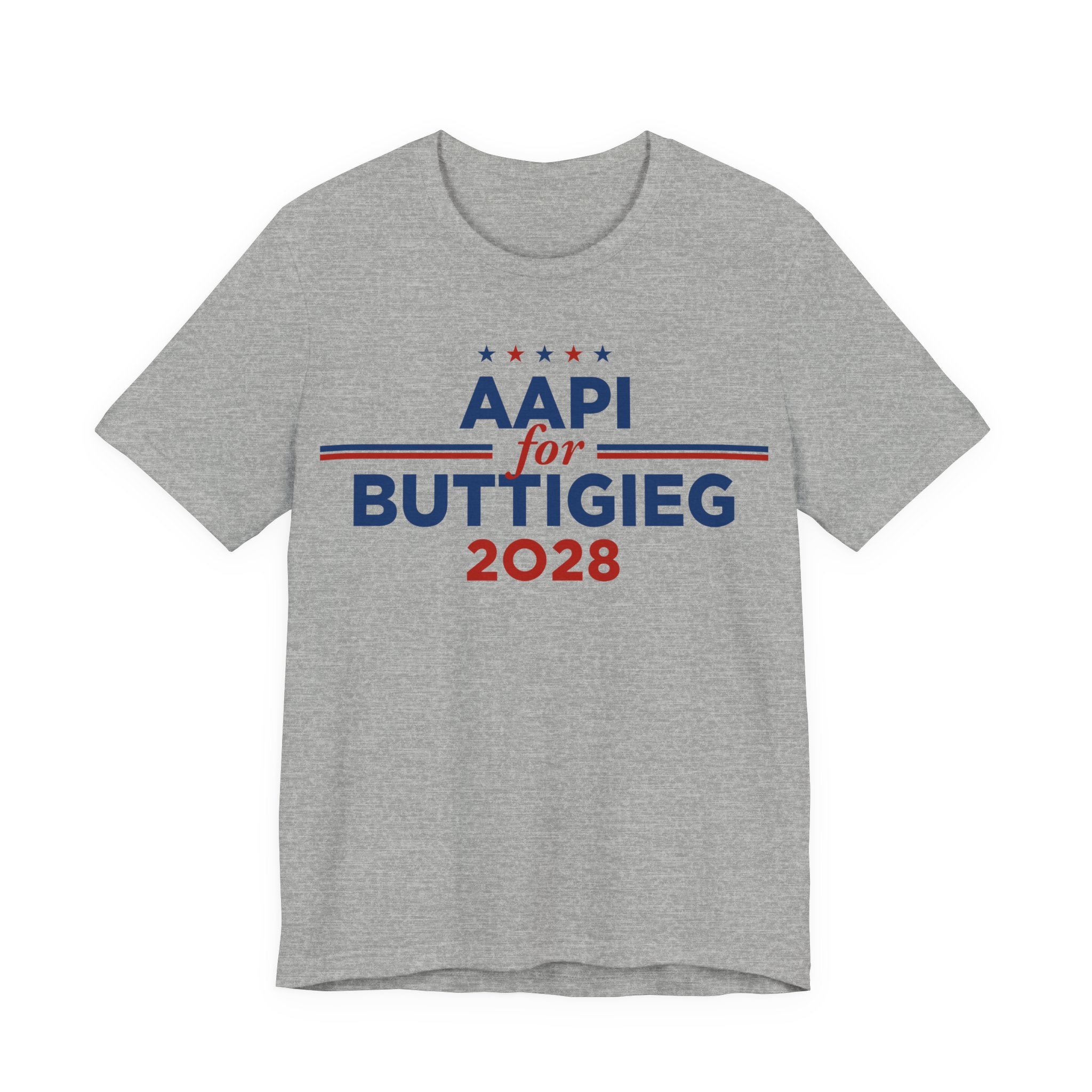AAPI Asian American and Pacific Islander for Pete Buttigieg Campaign T-Shirt for President 2028