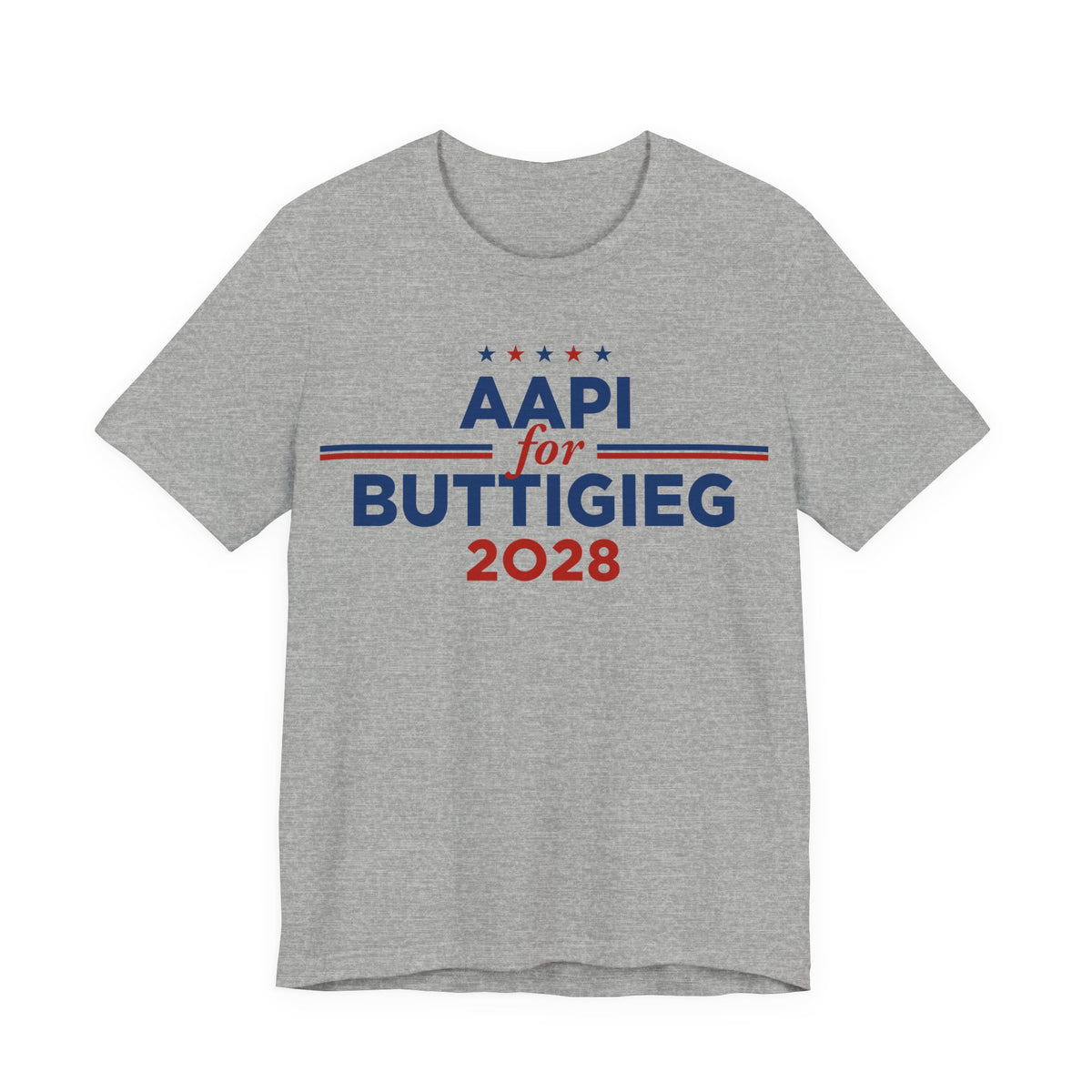 AAPI Asian American and Pacific Islander for Pete Buttigieg Campaign T-Shirt for President 2028