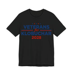 Veterans for Amy Klobuchar for President Campaign T-Shirt 2028