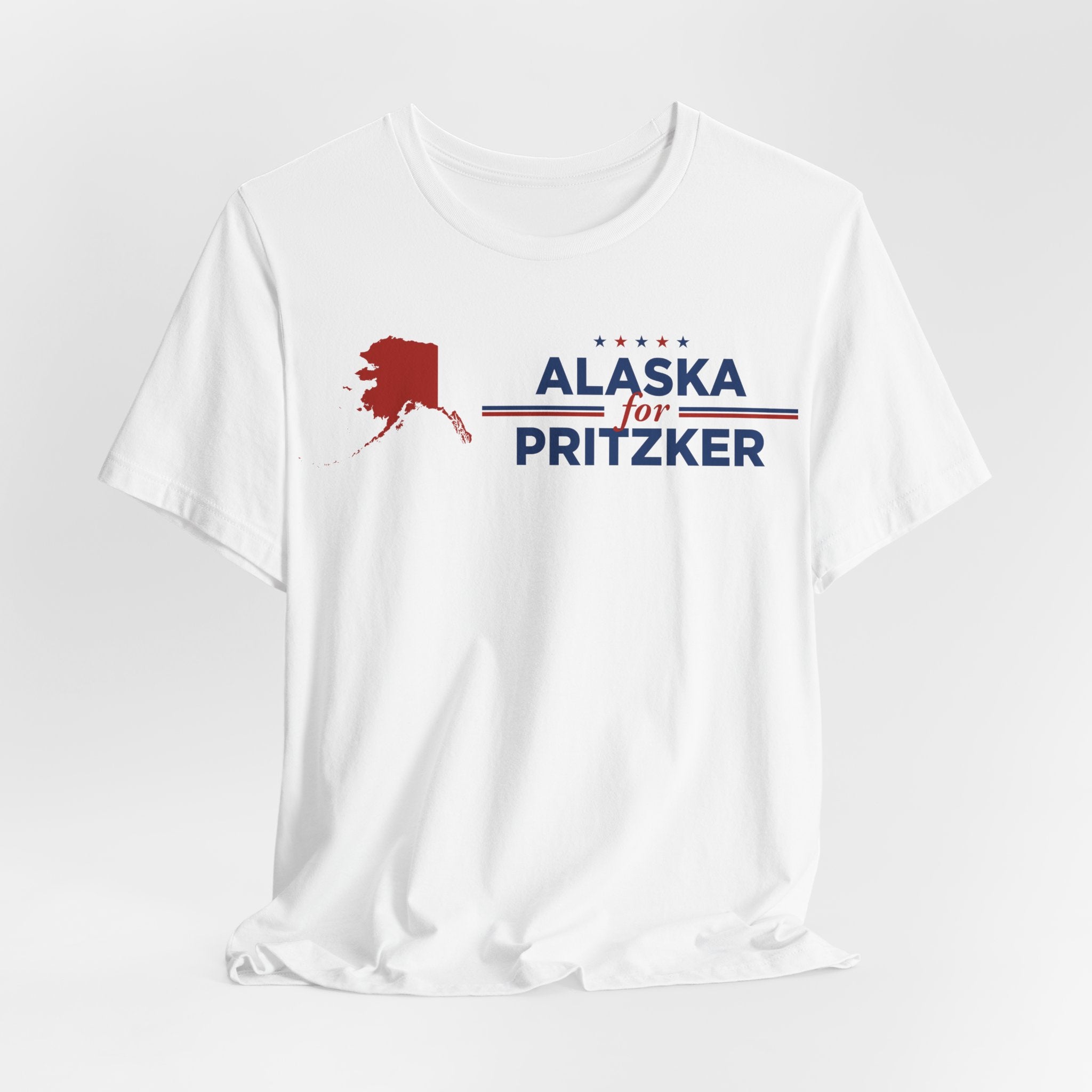 Alaska for J.B. Pritzker for President Campaign T-Shirt 2028