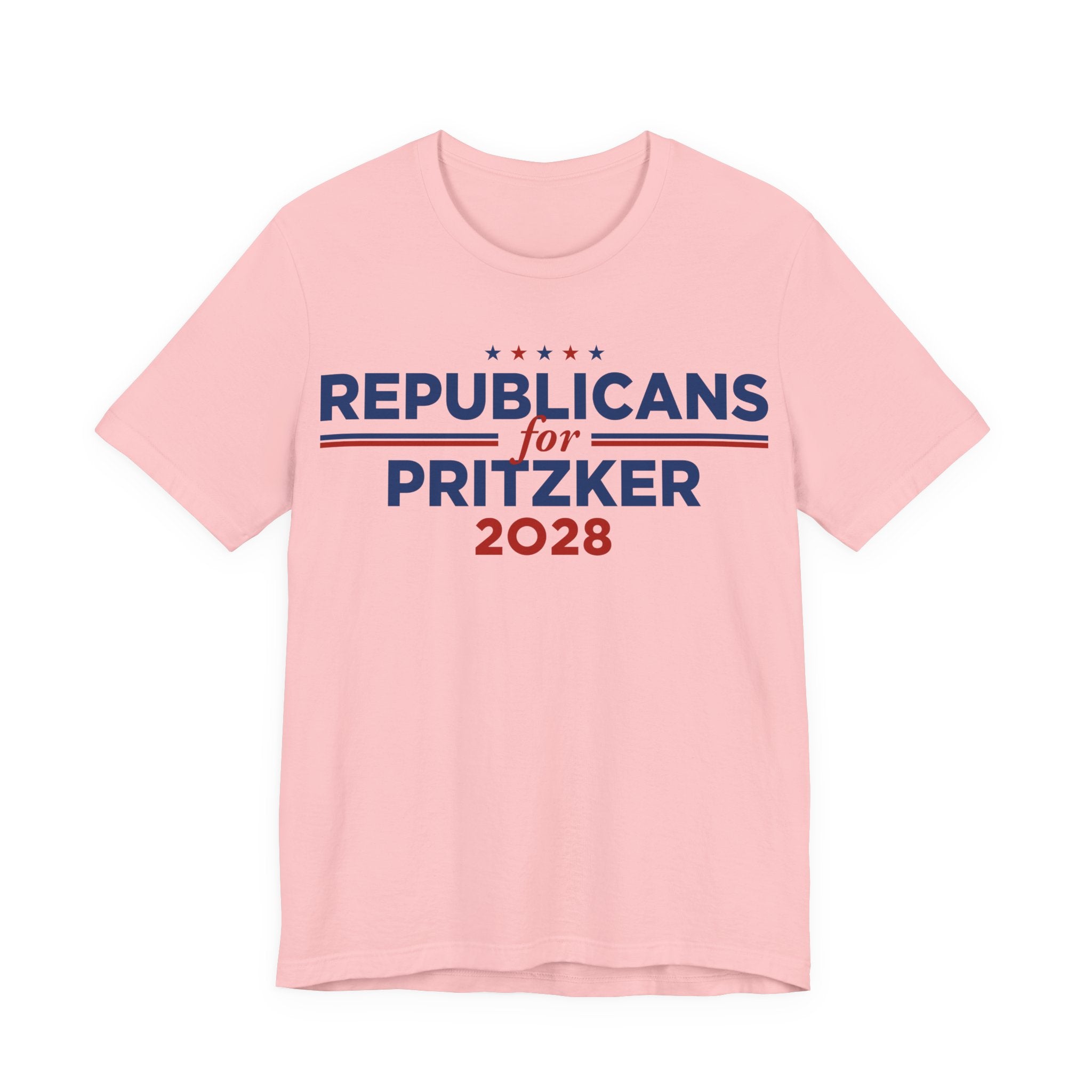 Republicans for J.B. Pritzker for President Campaign T-Shirt 2028