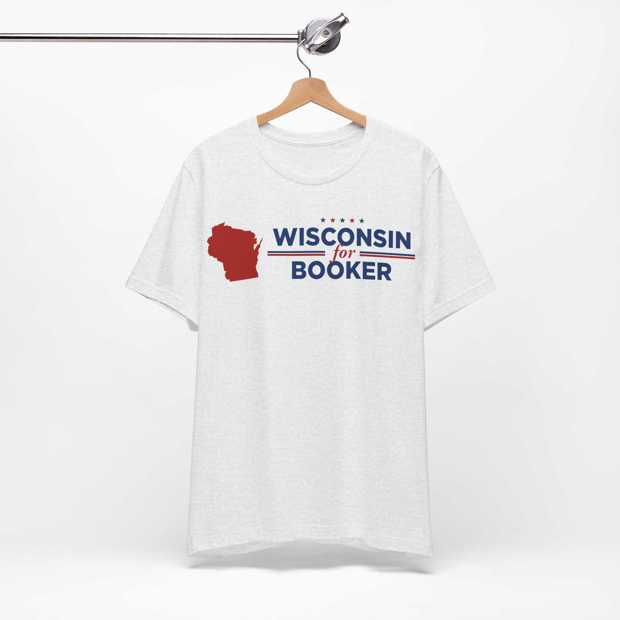 Wisconsin for Cory Booker for President Campaign T-Shirt 2028