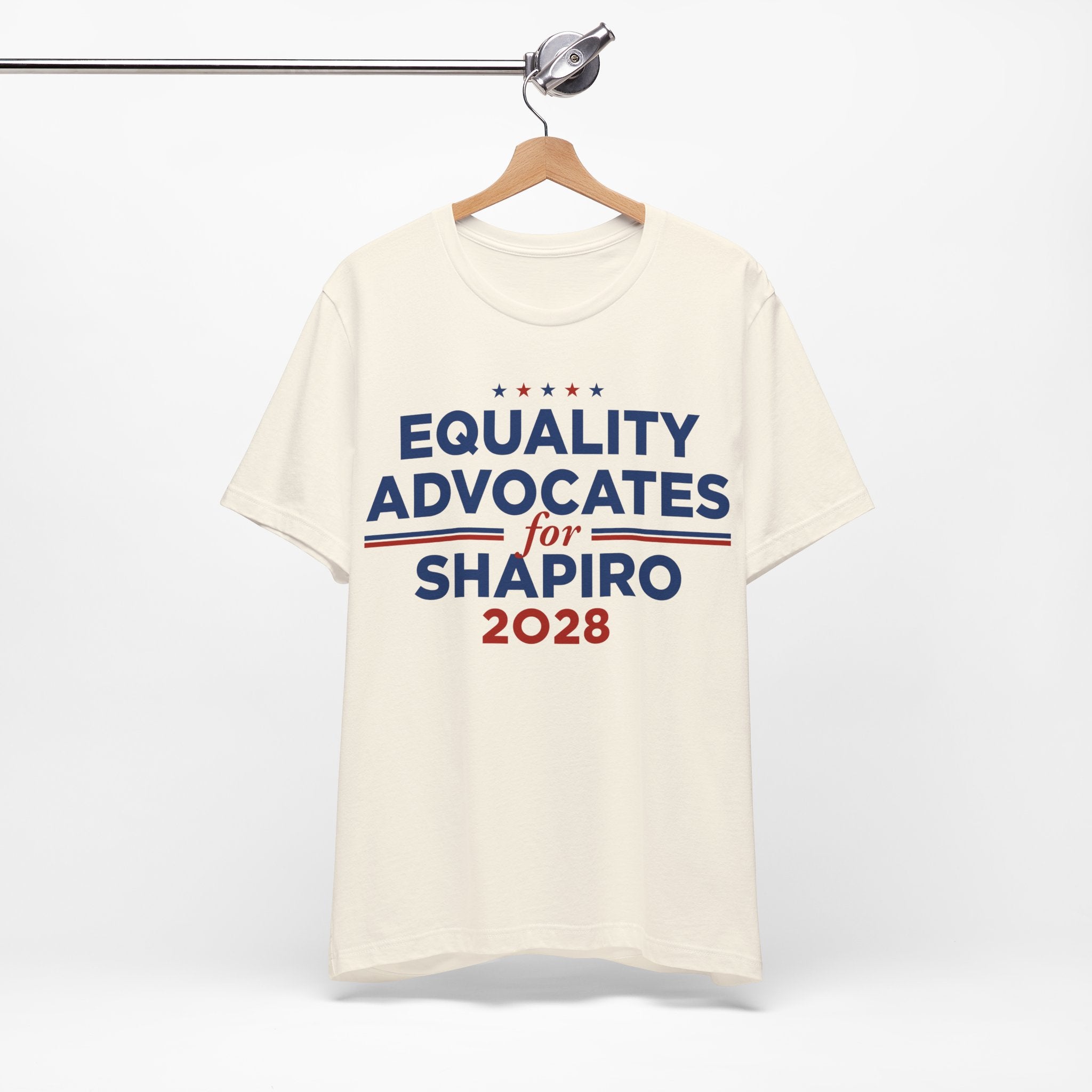 Equality Advocates for Josh Shapiro for President Campaign T-Shirt 2028