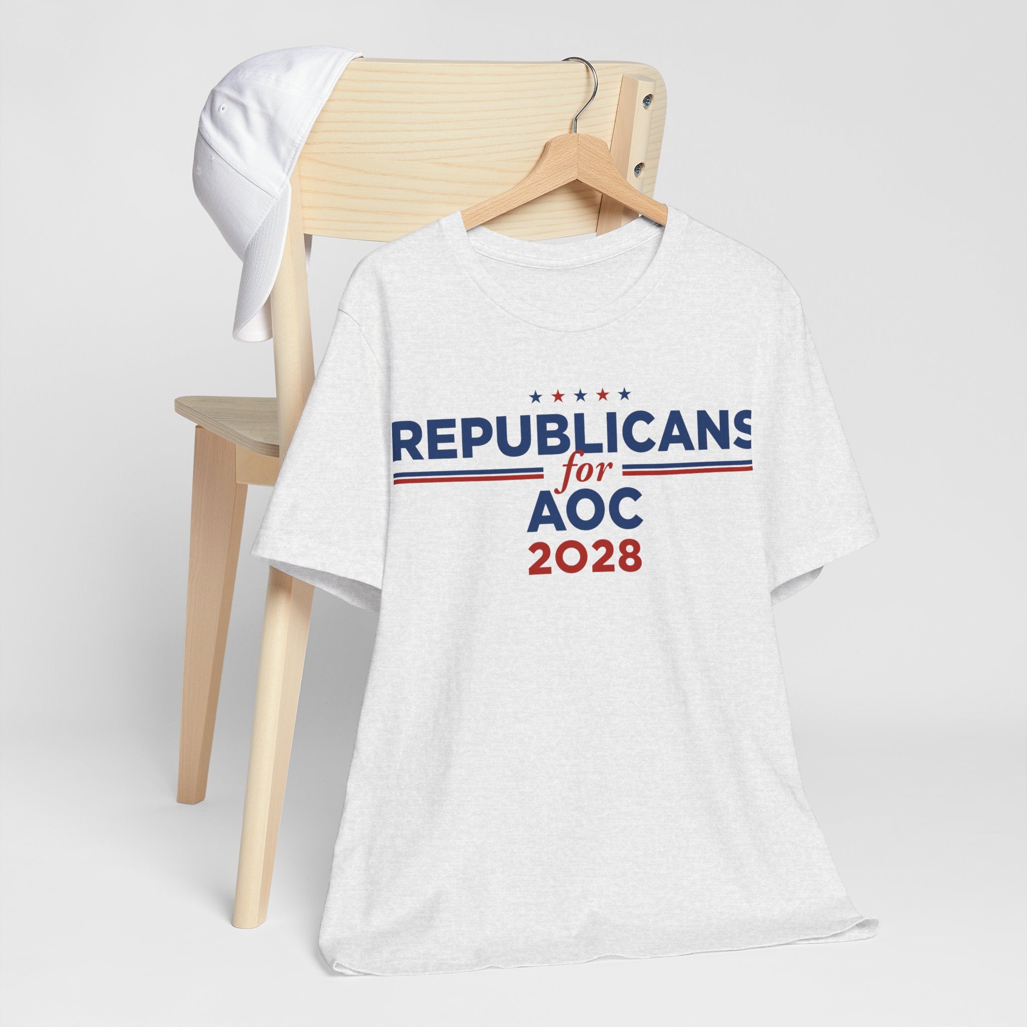 Republicans for AOC for President Campaign T-Shirt 2028