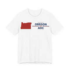 Oregon for AOC for President Campaign T-Shirt 2028