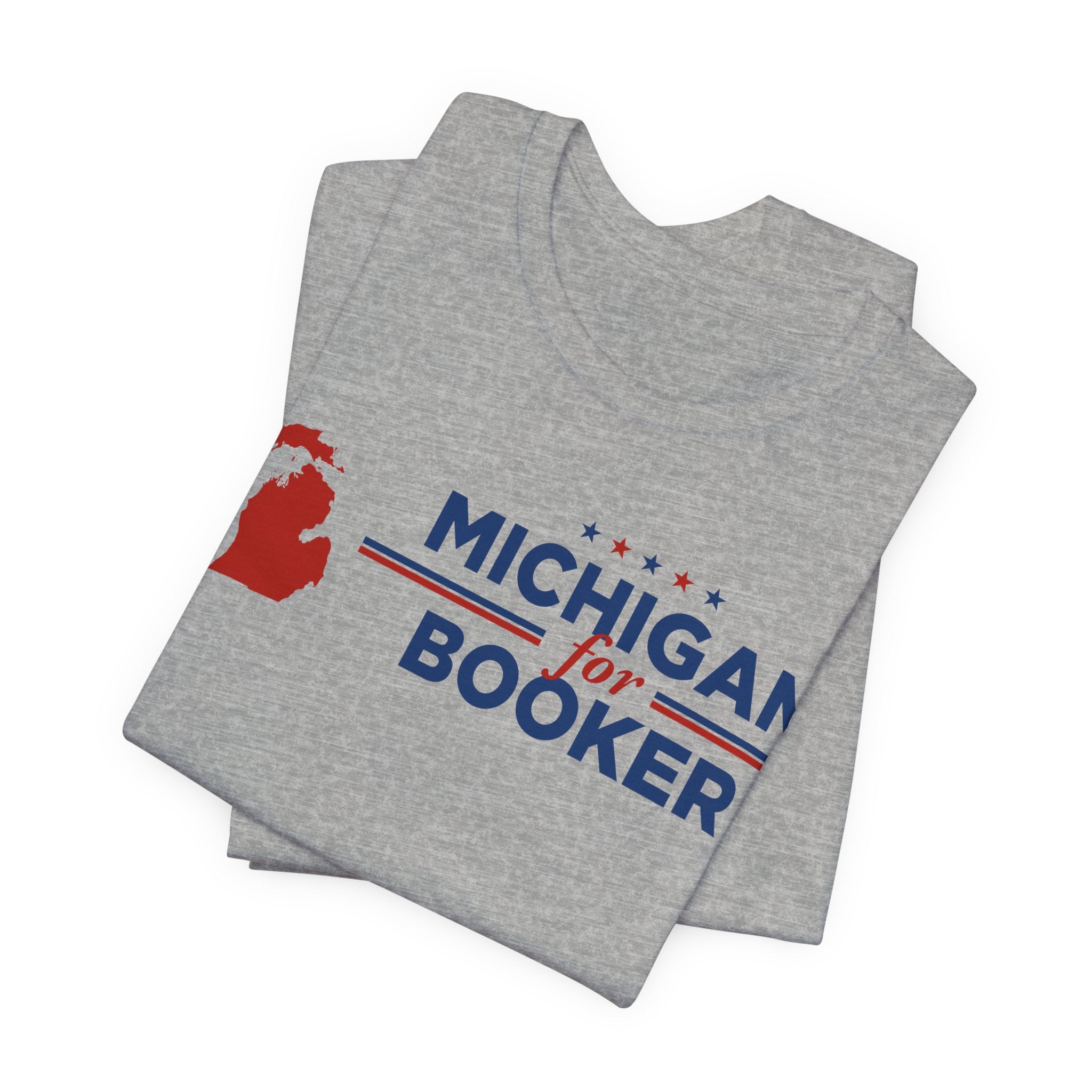Michigan for Cory Booker for President Campaign T-Shirt 2028