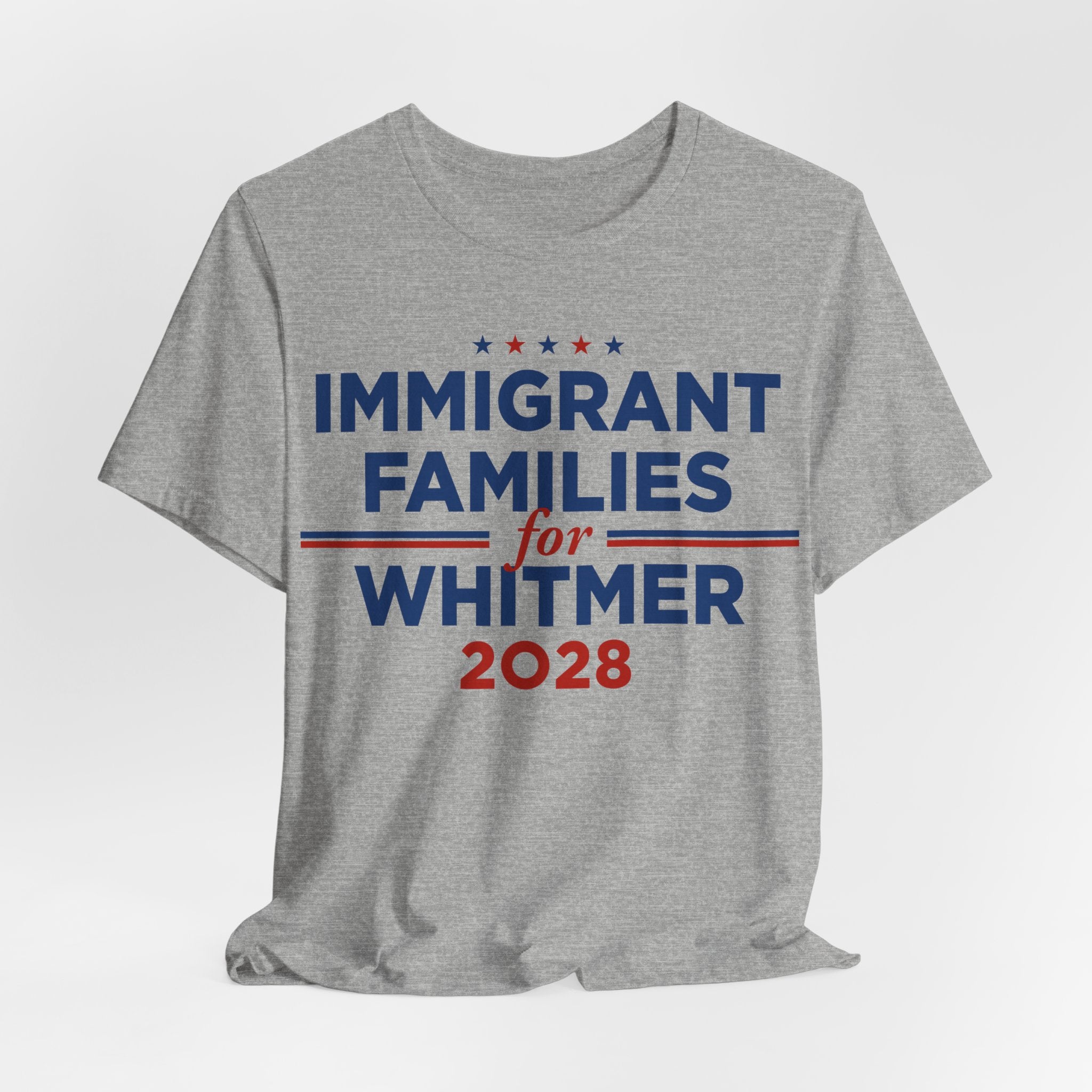 Immigrant Families for Gretchen Whitmer for President Campaign T-Shirt 2028