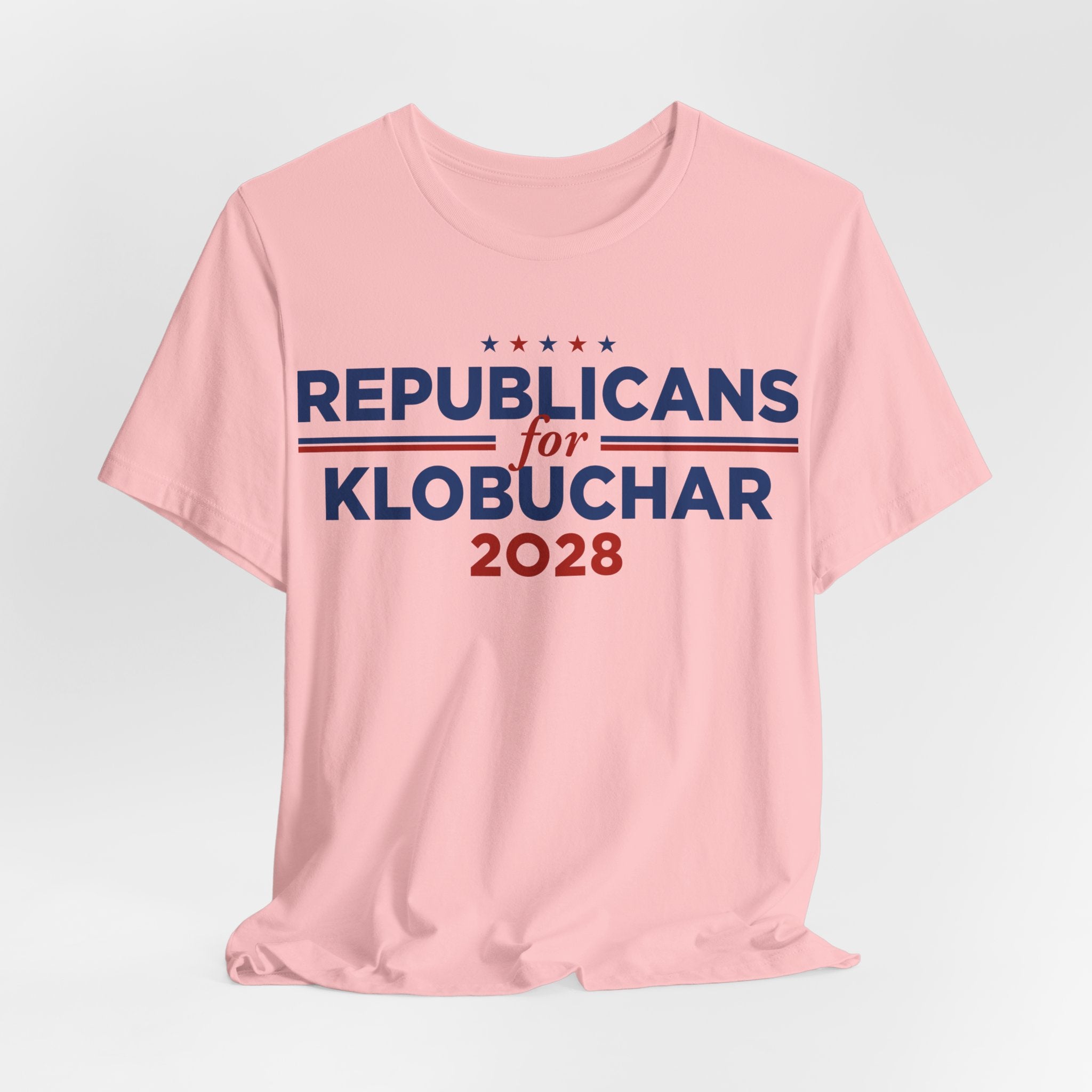 Republicans for Amy Klobuchar Campaign T-Shirt for President 2028