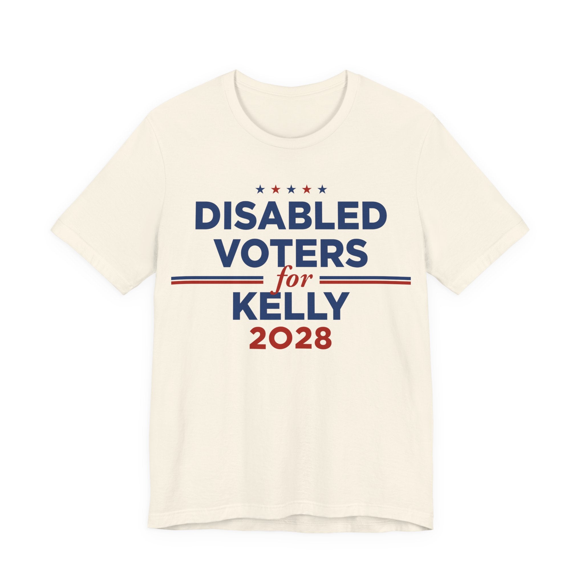 Disabled Voters for Mark Kelly for President Campaign T-Shirt 2028