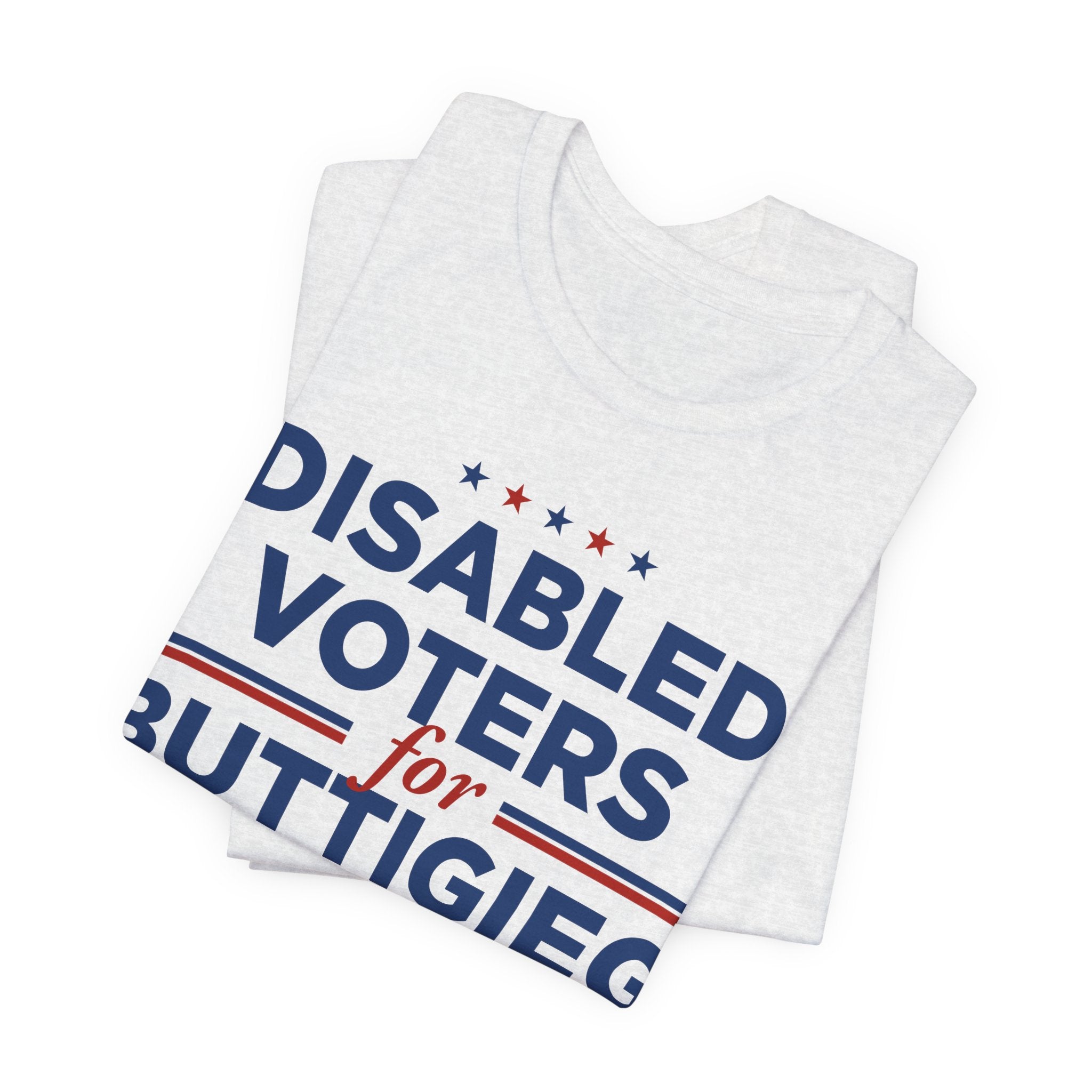 Disabled Voters for Pete Buttigieg for President Campaign T-Shirt 2028