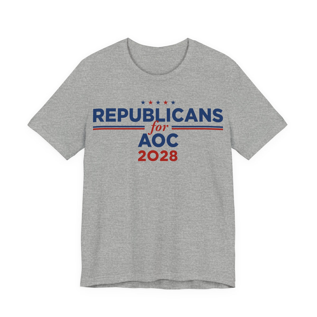 Republicans for AOC Campaign T-Shirt for President 2028