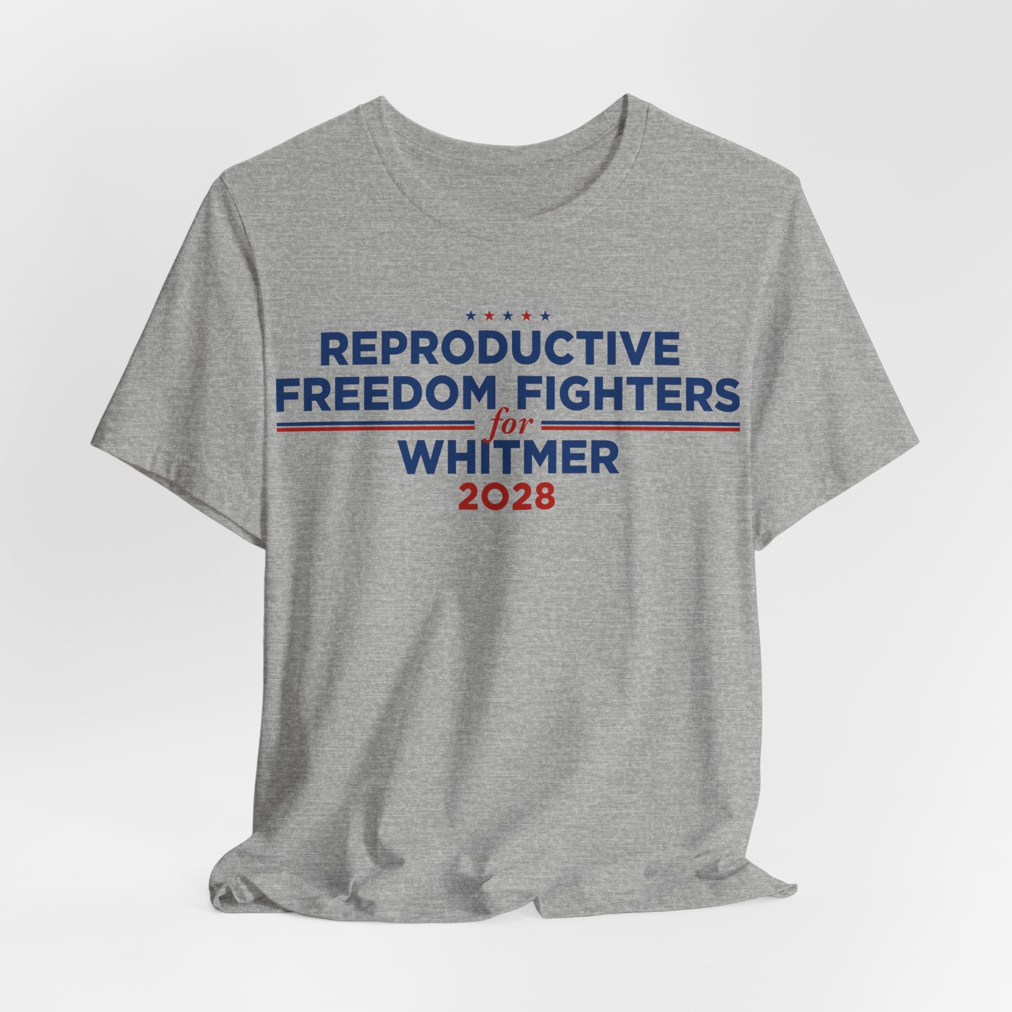 Reproductive Freedom Fighters for Gretchen Whitmer for President Campaign T-Shirt 2028