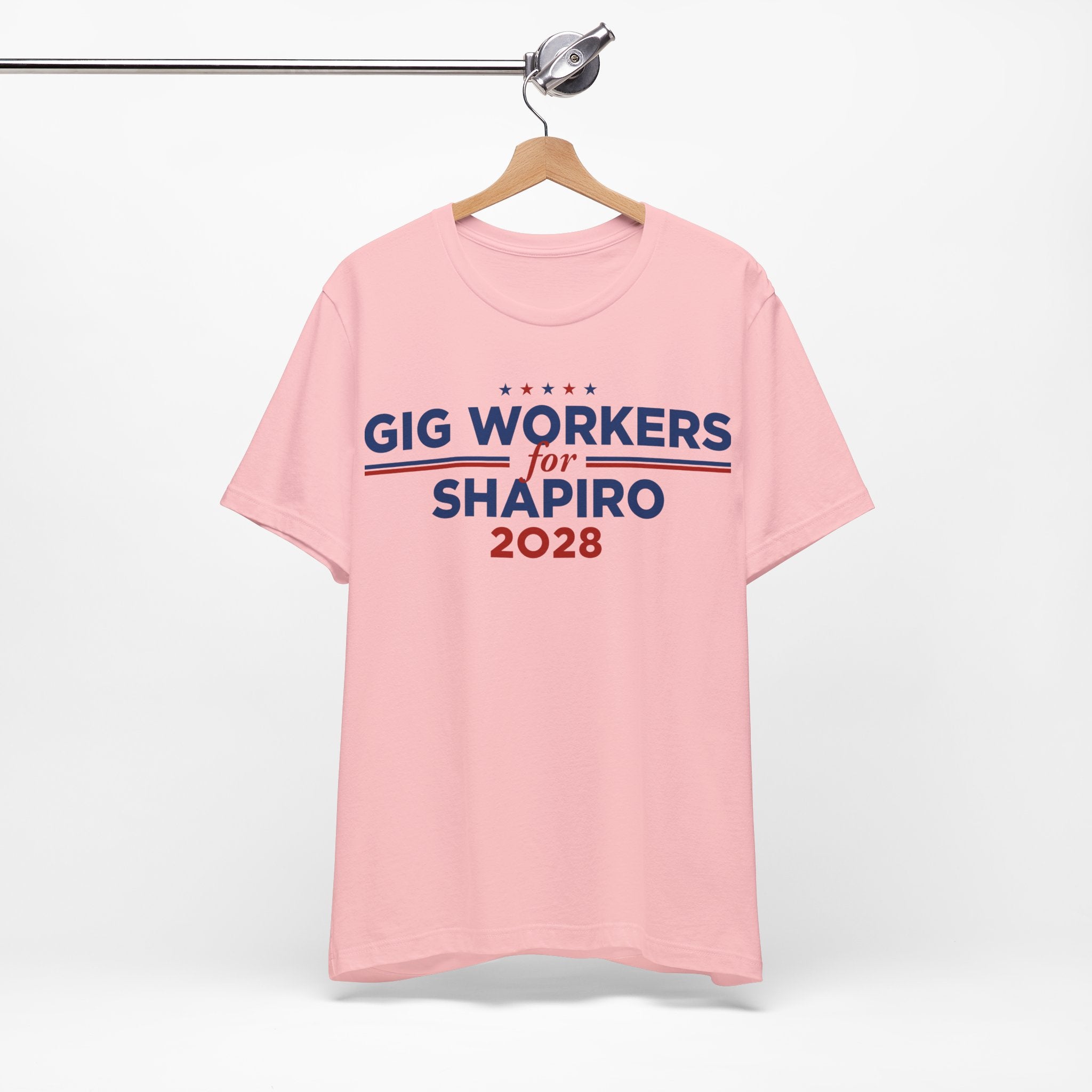 Gig Workers for Josh Shapiro for President Campaign T-Shirt 2028