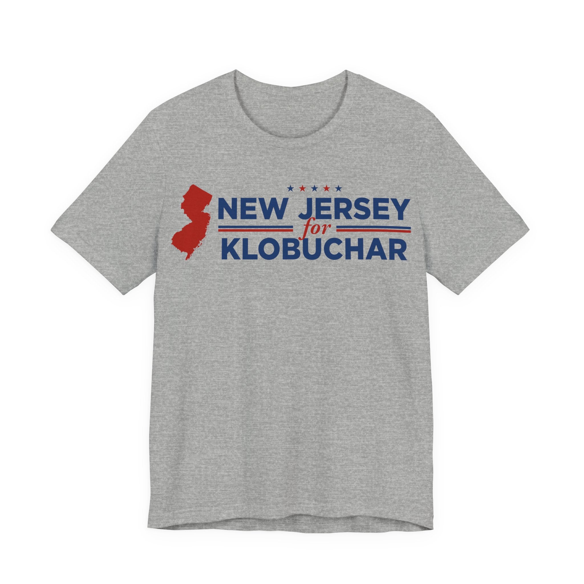 New Jersey for Amy Klobuchar for President Campaign T-Shirt 2028