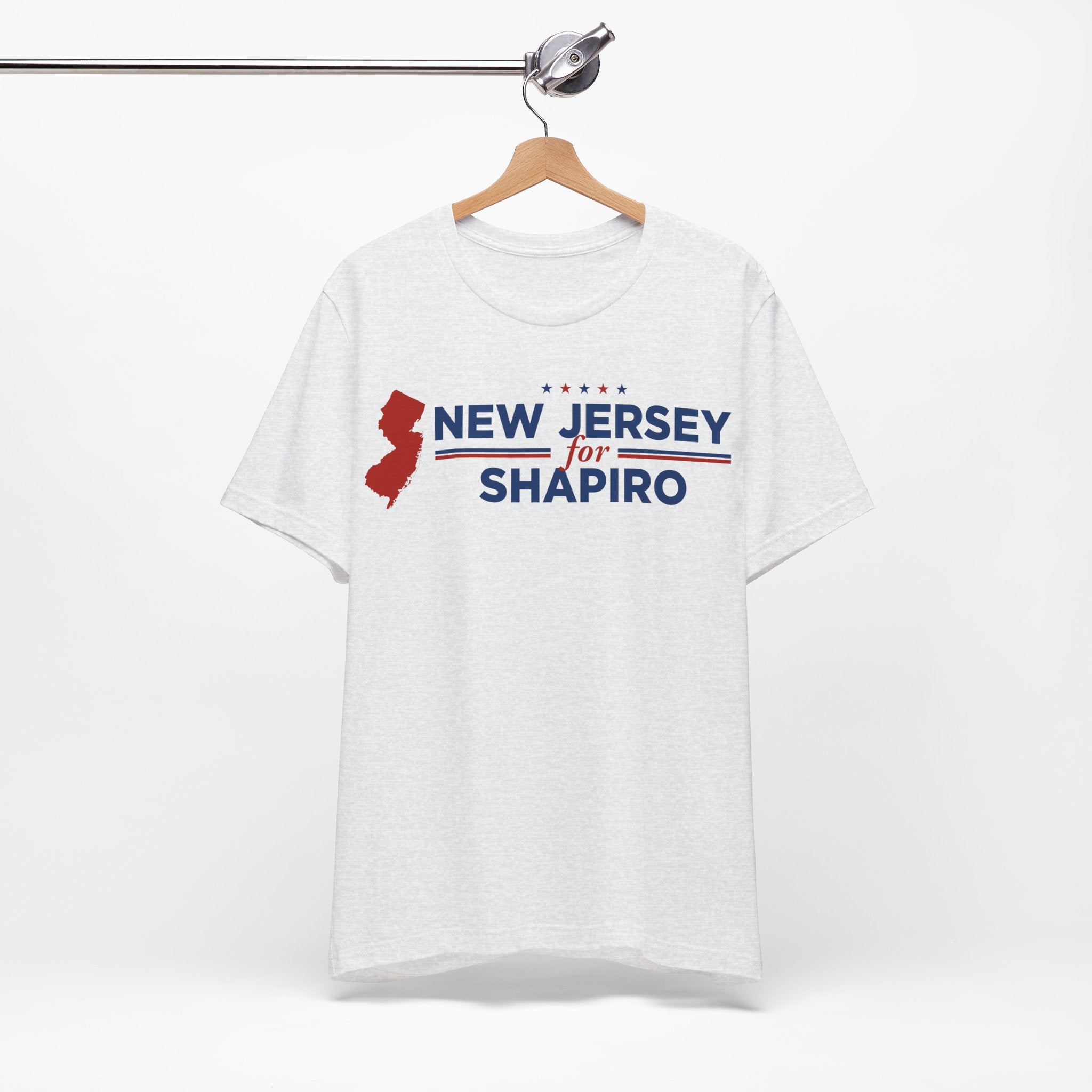 New Jersey for Josh Shapiro for President Campaign T-Shirt 2028