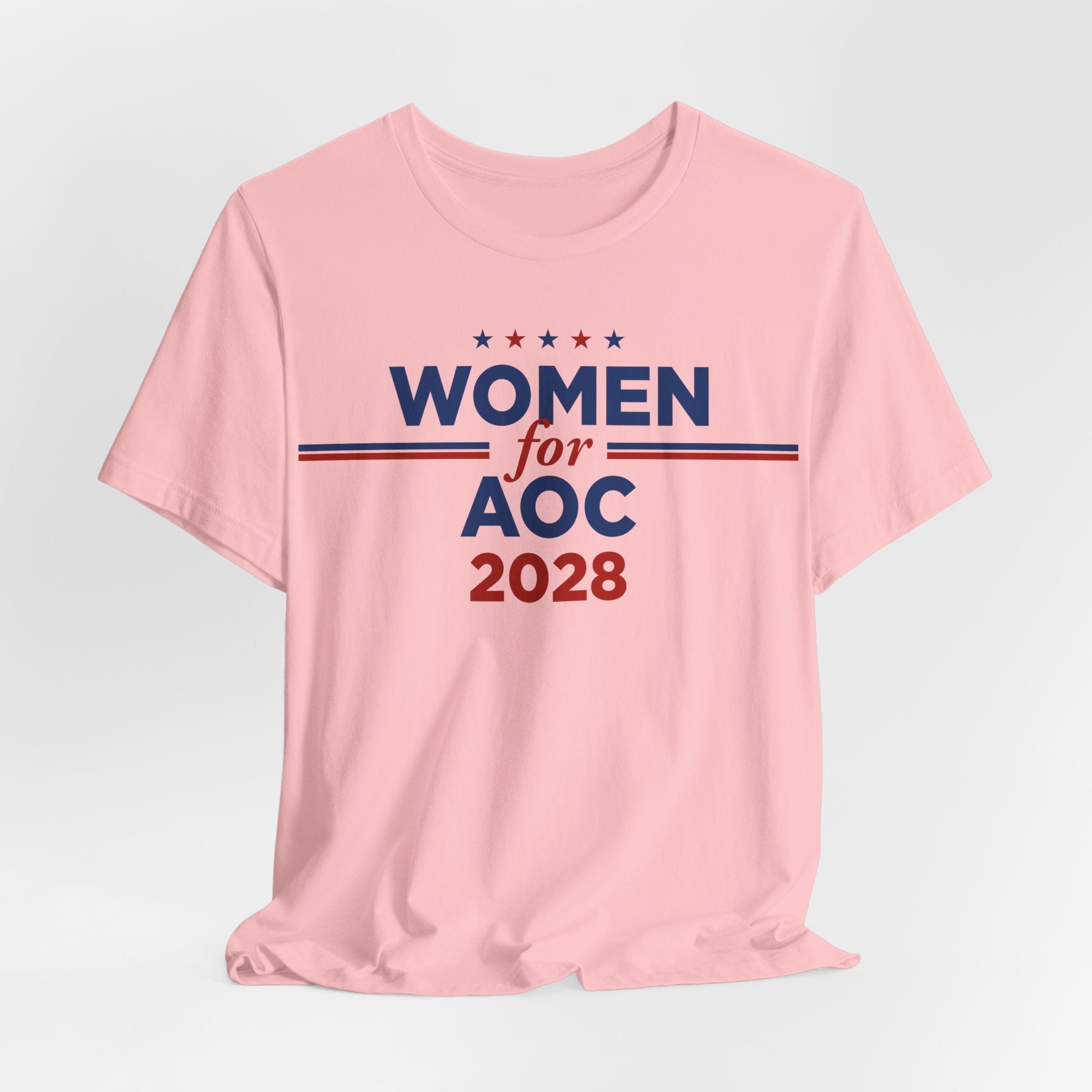 Women for AOC for President Campaign T-Shirt 2028