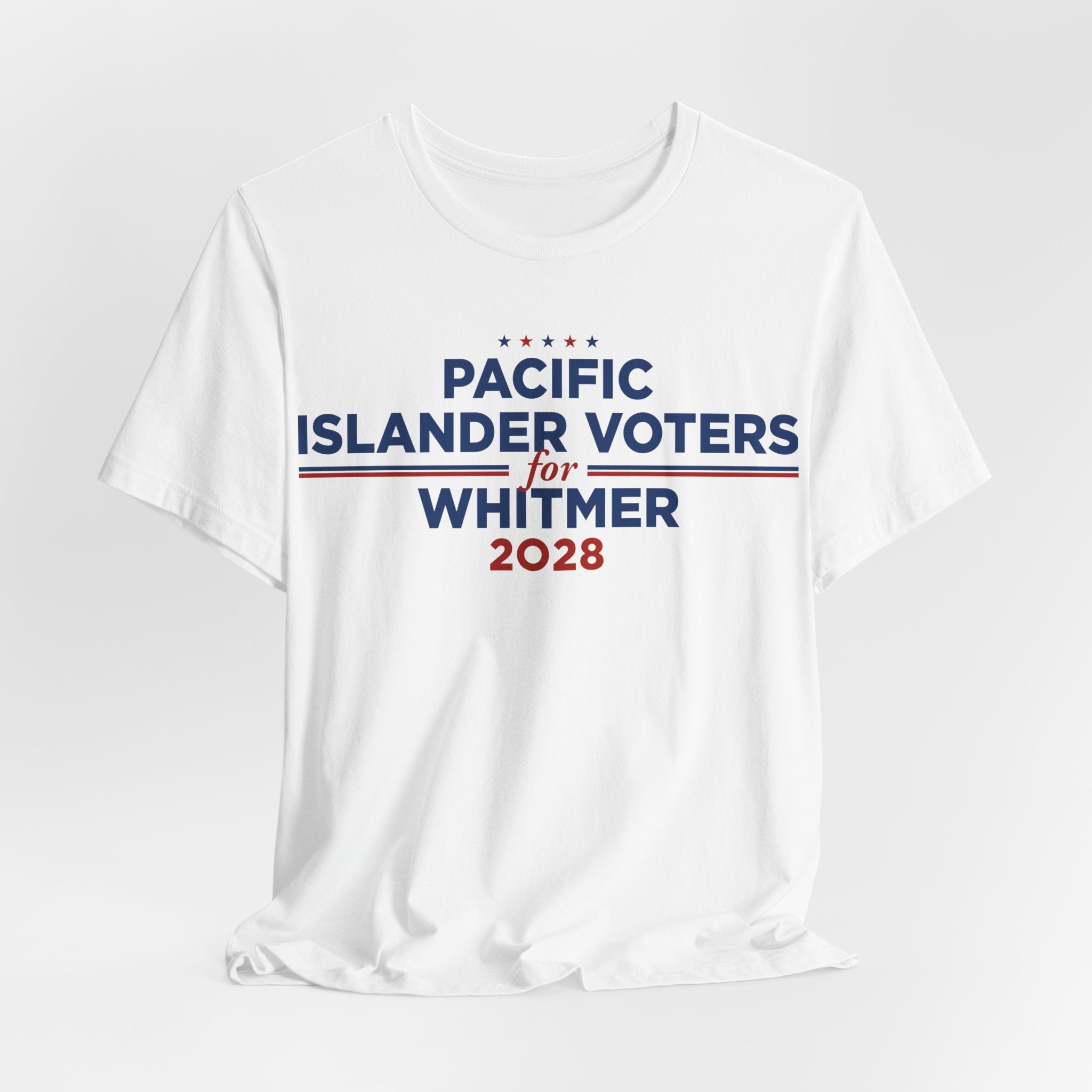 Pacific Islander Voters for Gretchen Whitmer for President Campaign T-Shirt 2028
