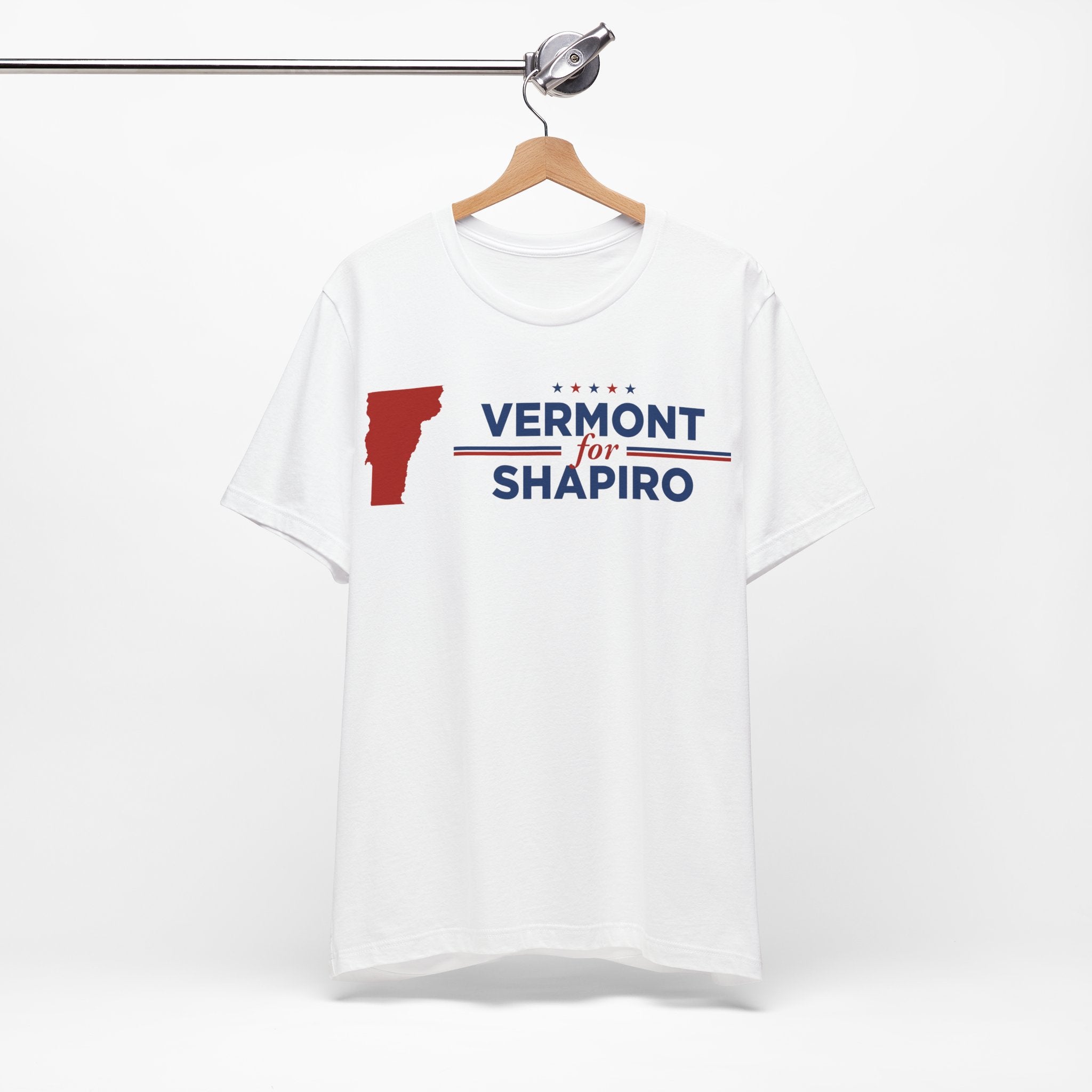 Vermont for Josh Shapiro for President Campaign T-Shirt 2028