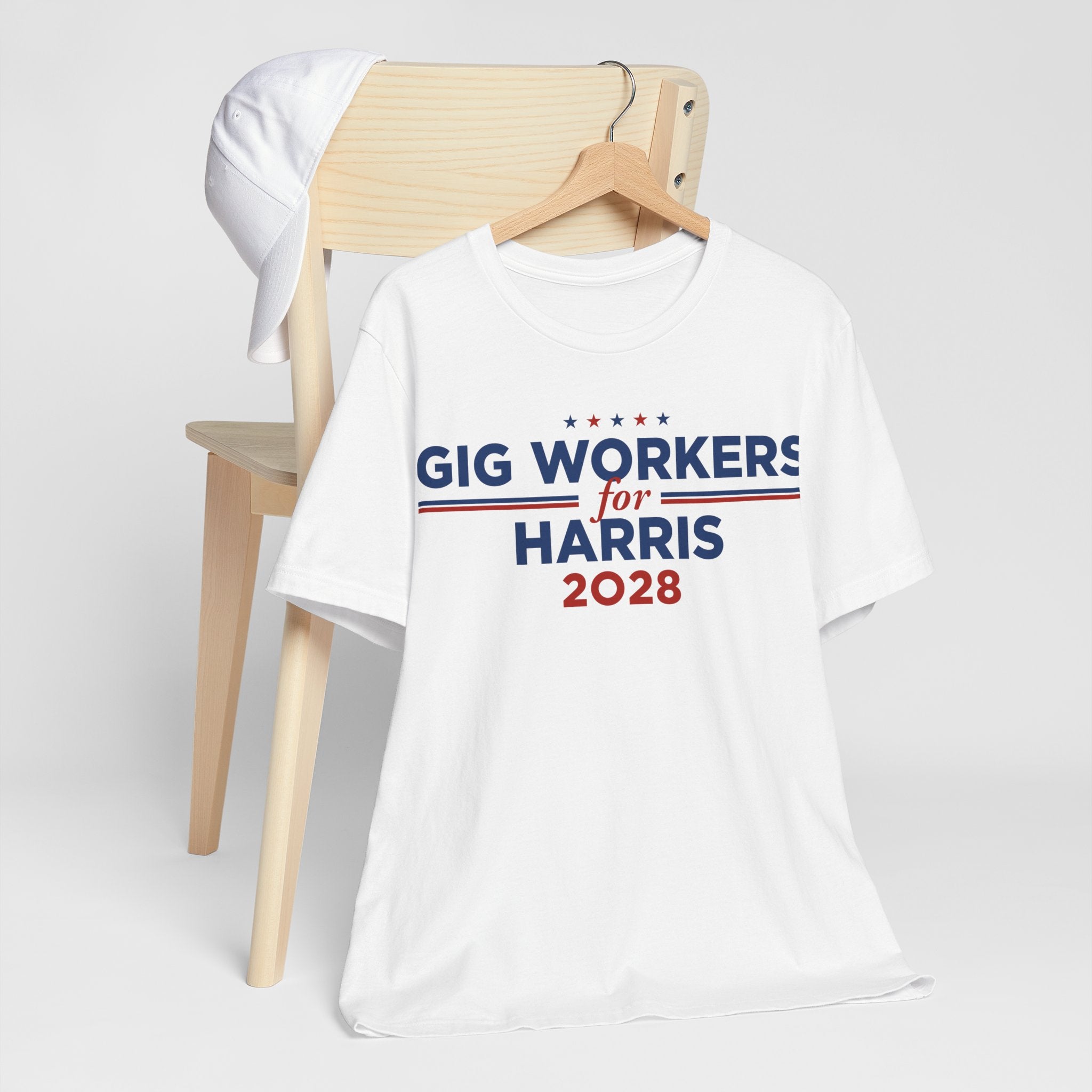 Gig Workers for Kamala Harris for President Campaign T-Shirt 2028