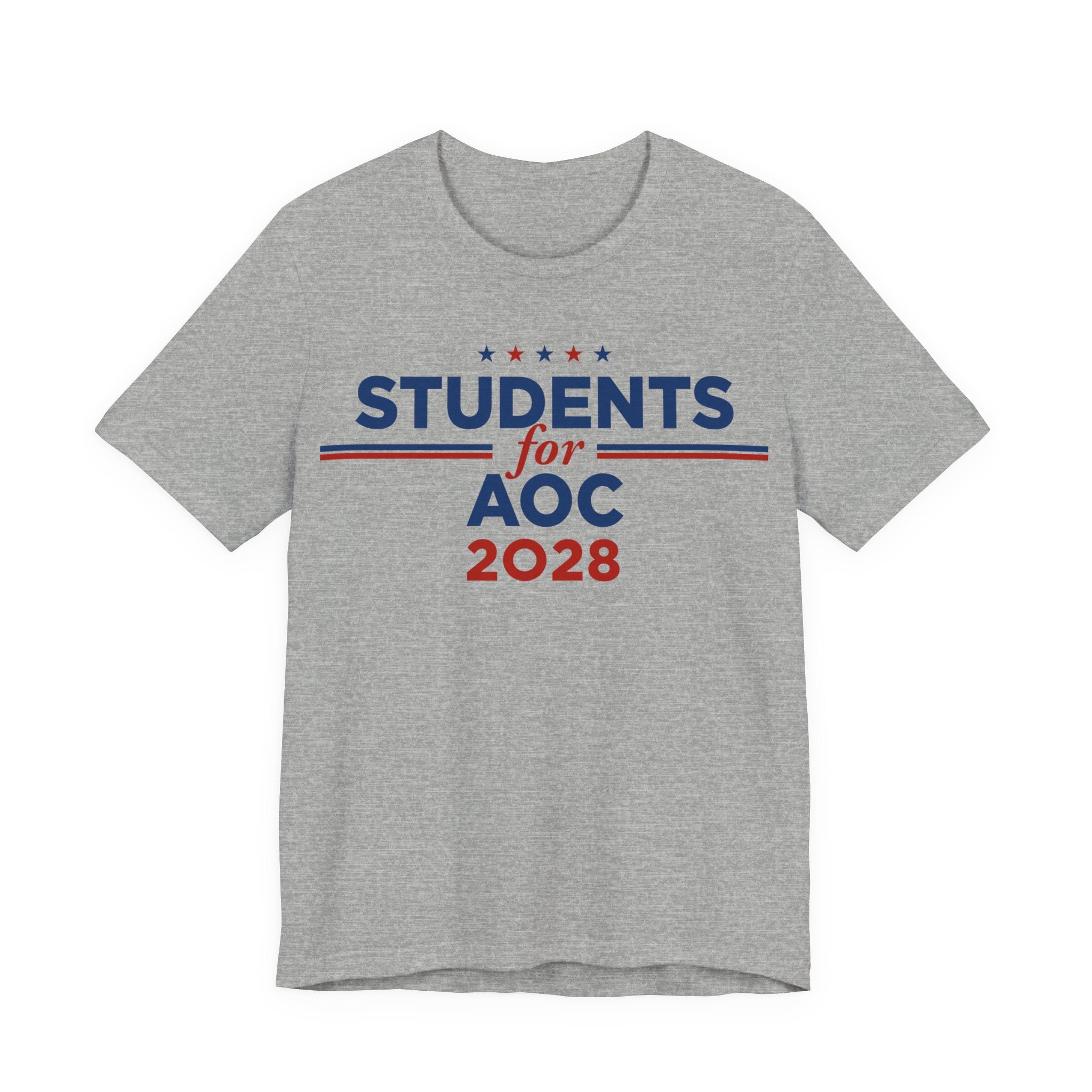 Students for AOC for President Campaign T-Shirt 2028