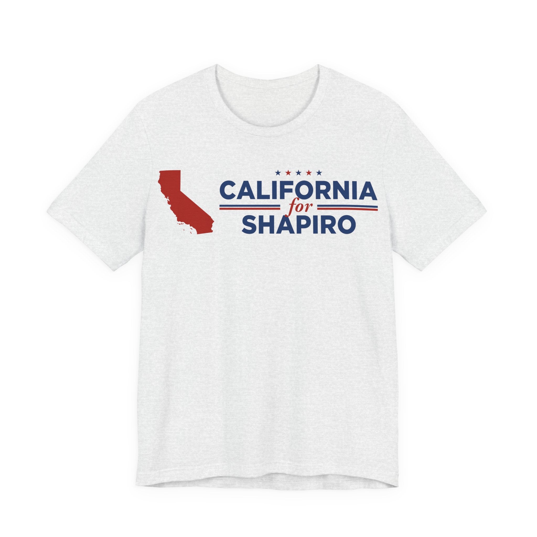 California for Josh Shapiro for President Campaign T-Shirt 2028