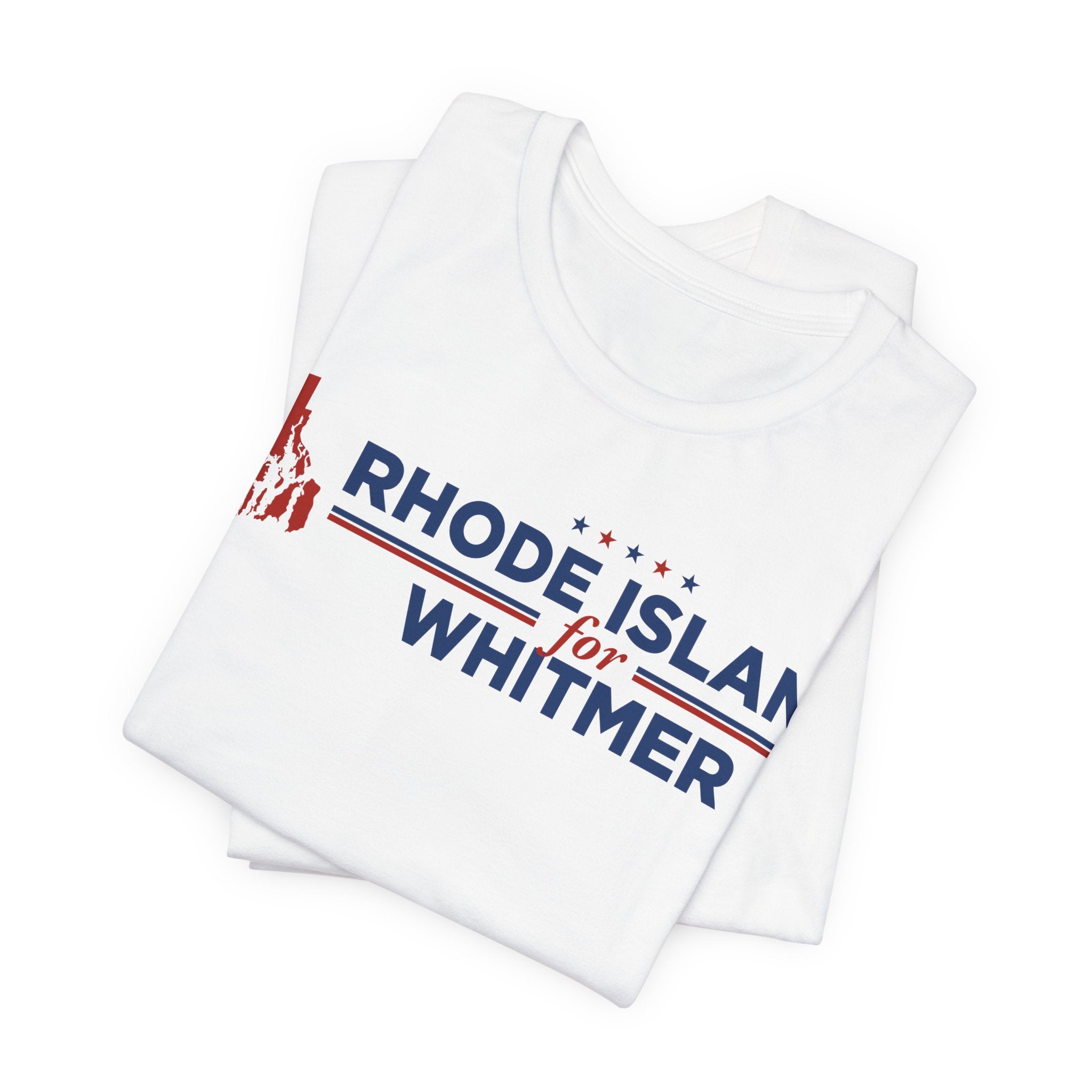 Rhode Island for Gretchen Whitmer for President Campaign T-Shirt 2028