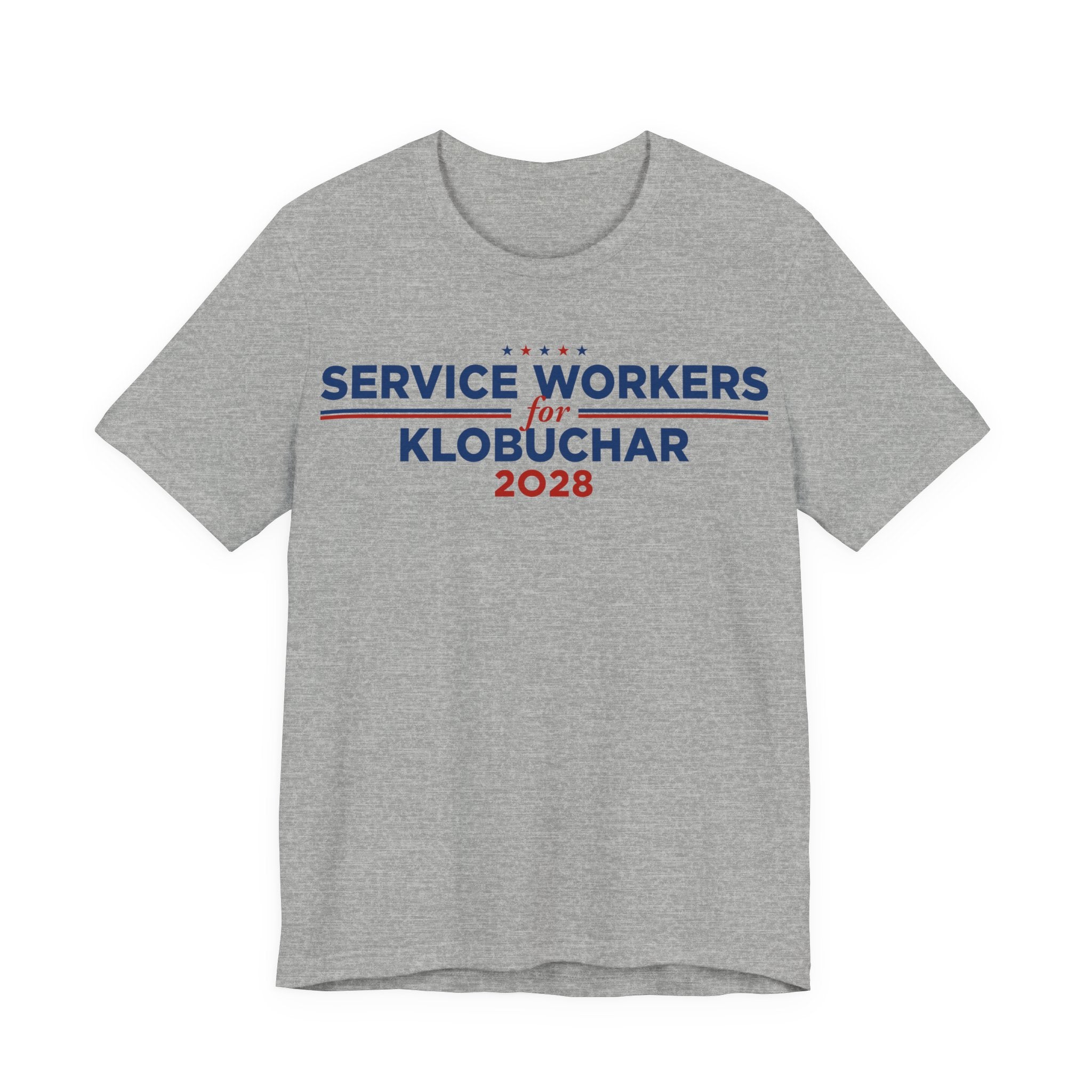 Service Workers for Amy Klobuchar for President Campaign T-Shirt 2028