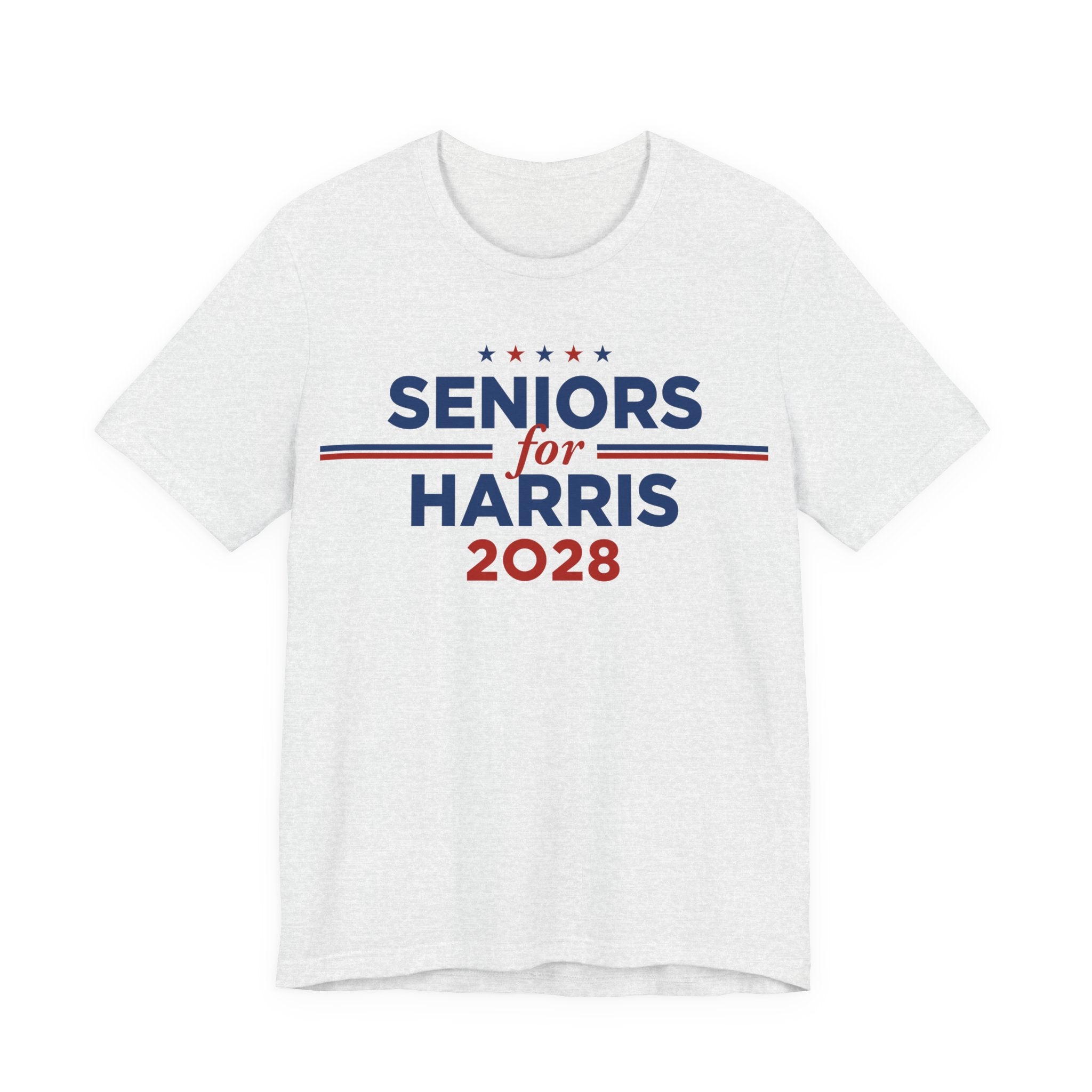Seniors for Kamala Harris for President Campaign T-Shirt 2028