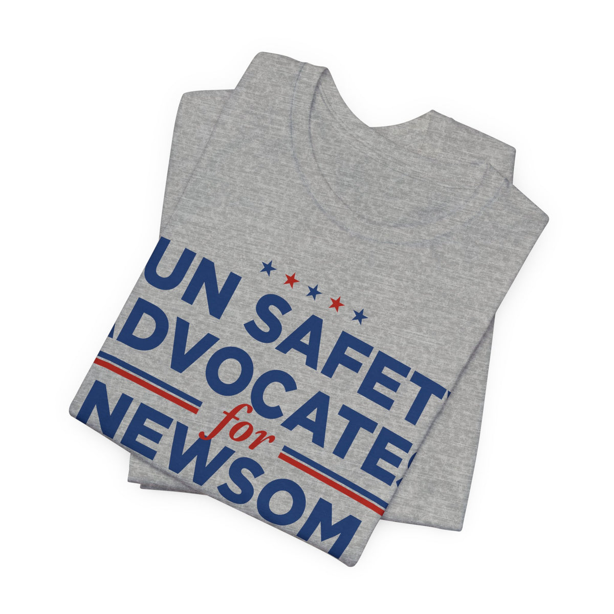 Gun Safety Advocates for Gavin Newsom for President Campaign T-Shirt 2028