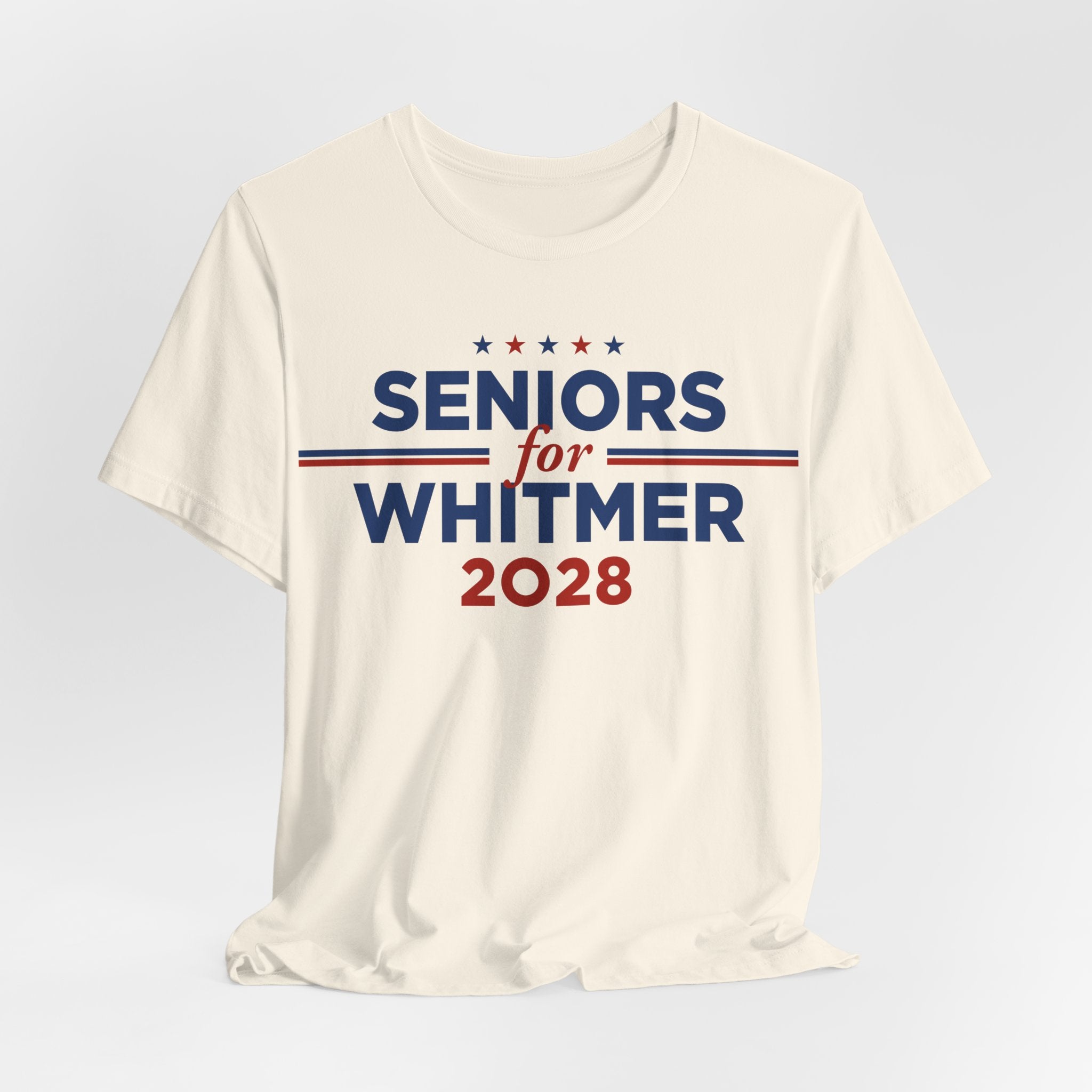 Seniors for Gretchen Whitmer for President Campaign T-Shirt 2028
