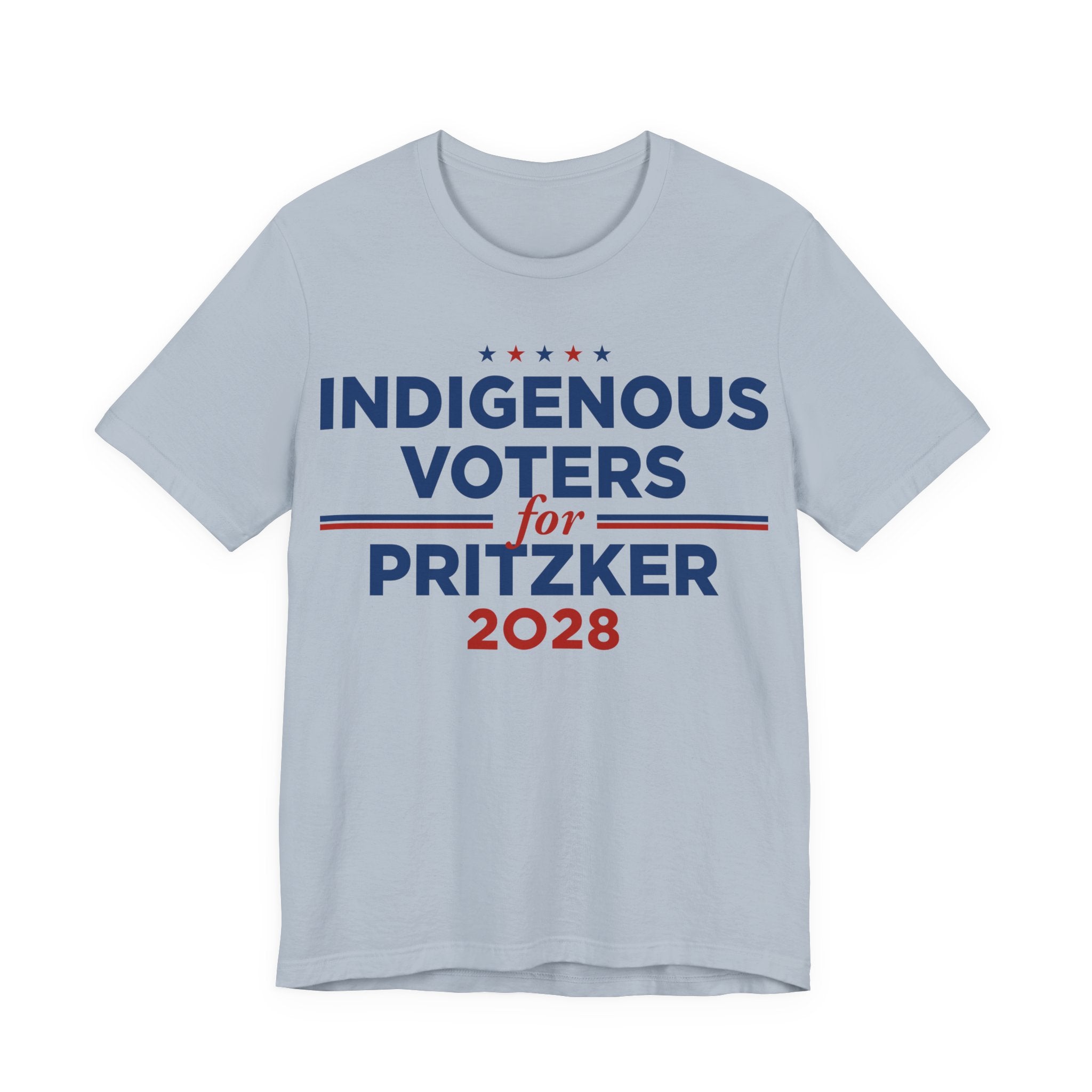 Indigenous Voters / Native Americans for J.B. Pritzker for President Campaign T-Shirt 2028