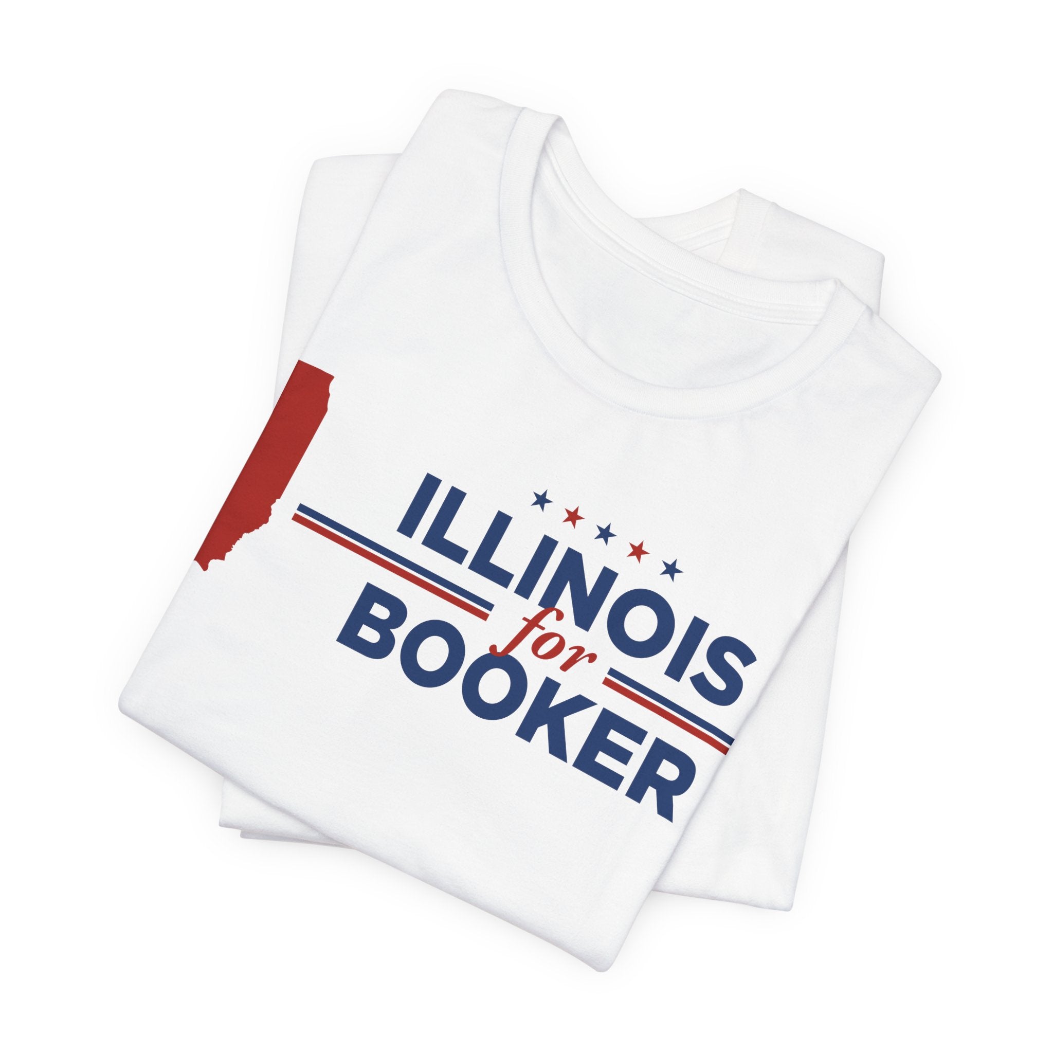 Illinois for Cory Booker for President Campaign T-Shirt 2028