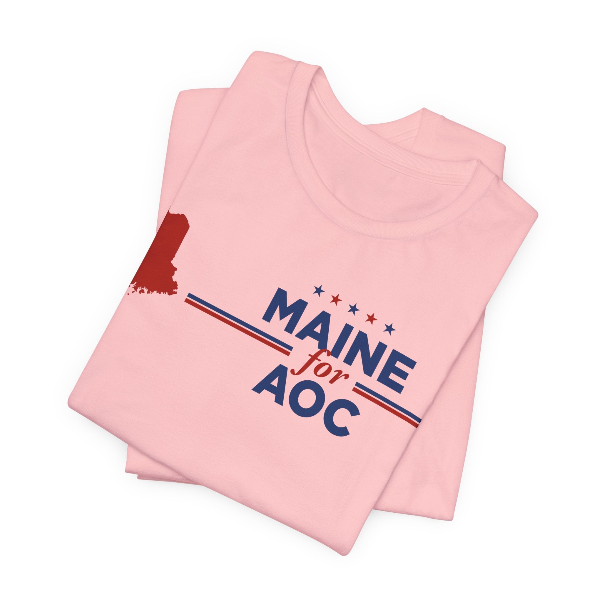 Maine for AOC for President Campaign T-Shirt 2028