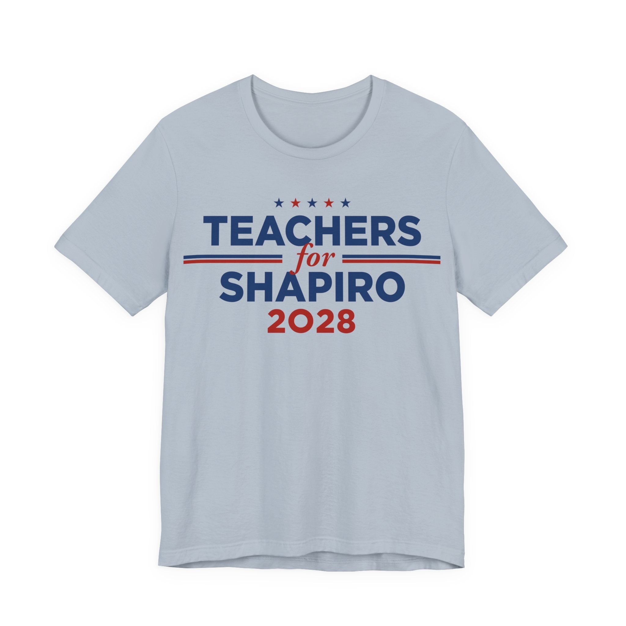 Teachers for Josh Shapiro for President Campaign T-Shirt 2028