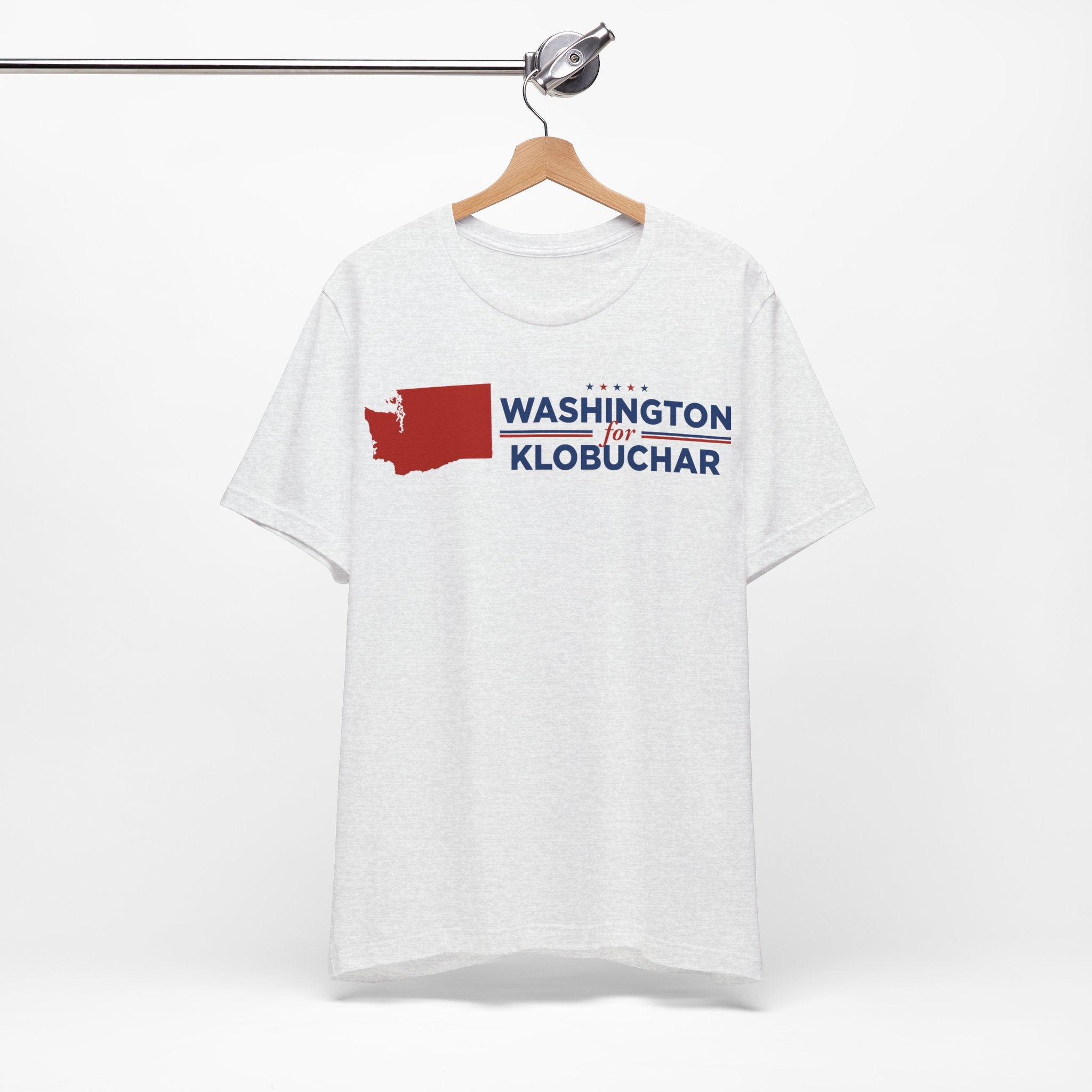 Washington for Amy Klobuchar for President Campaign T-Shirt 2028