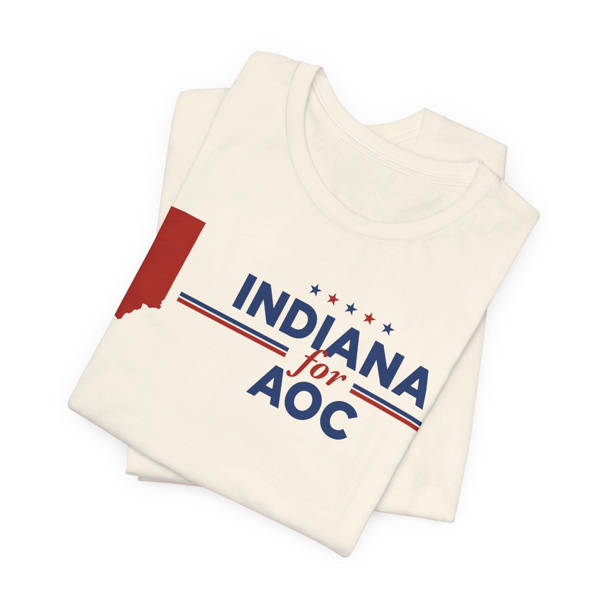 Indiana for AOC for President Campaign T-Shirt 2028