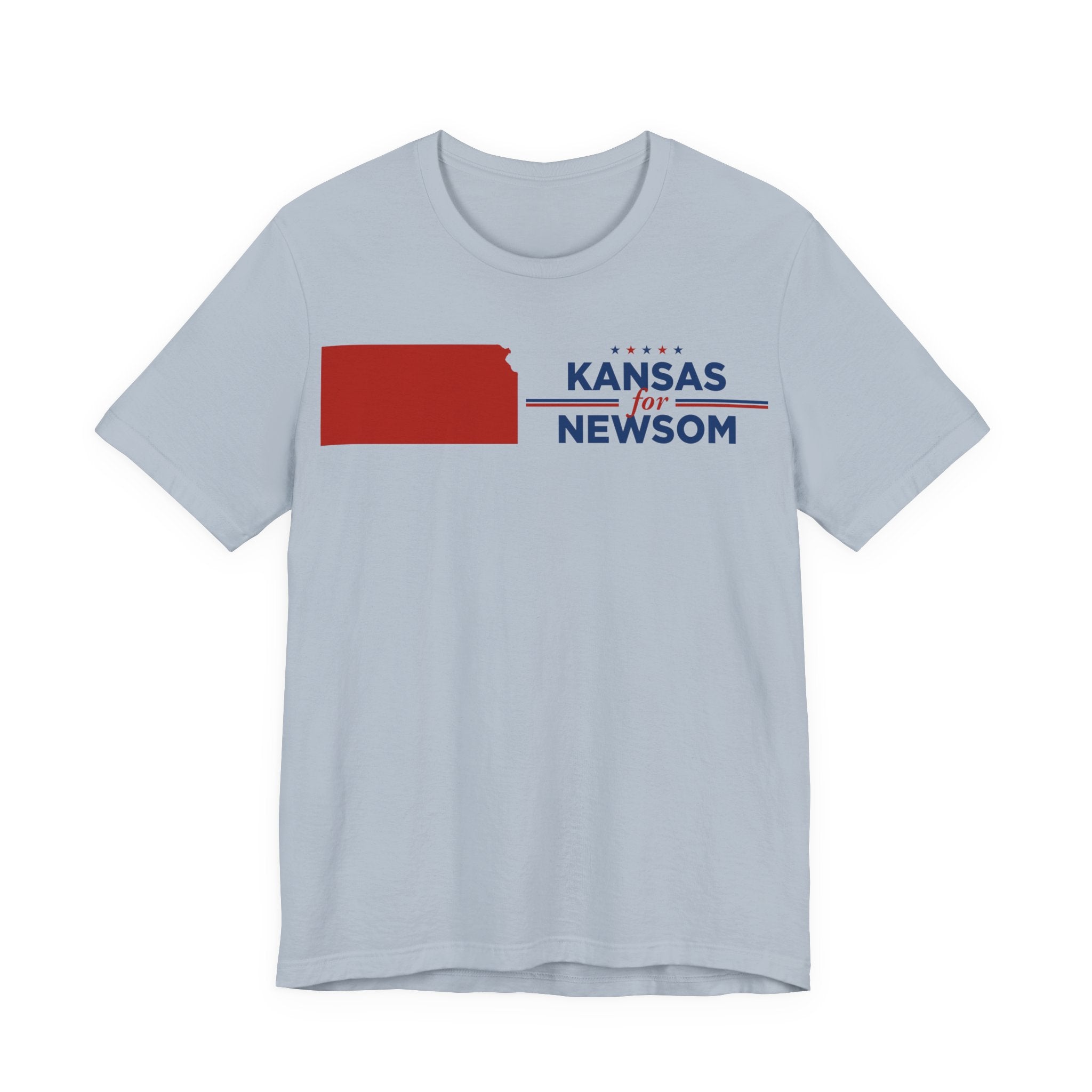 Kansas for Gavin Newsom for President Campaign T-Shirt 2028