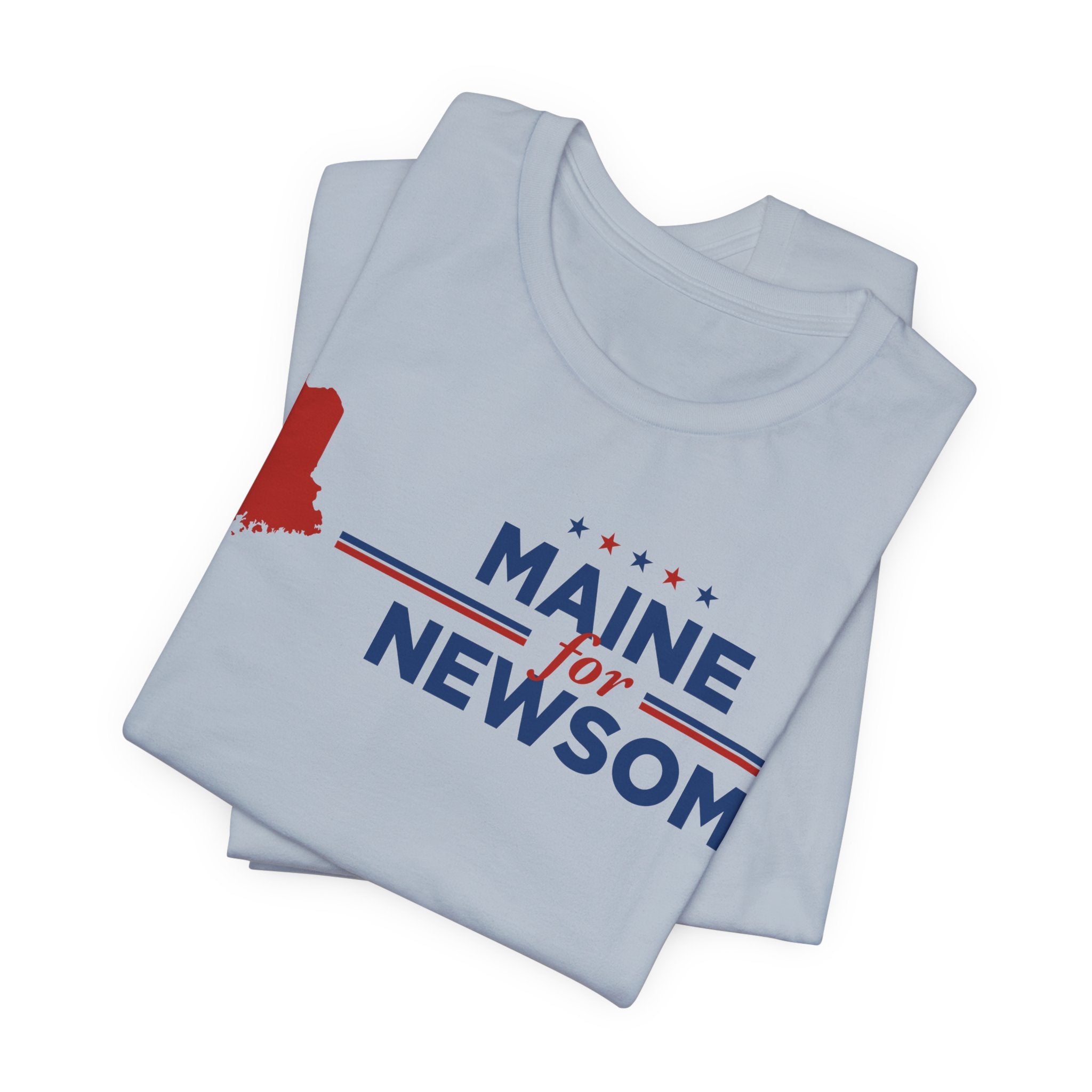 Maine for Gavin Newsom for President Campaign T-Shirt 2028