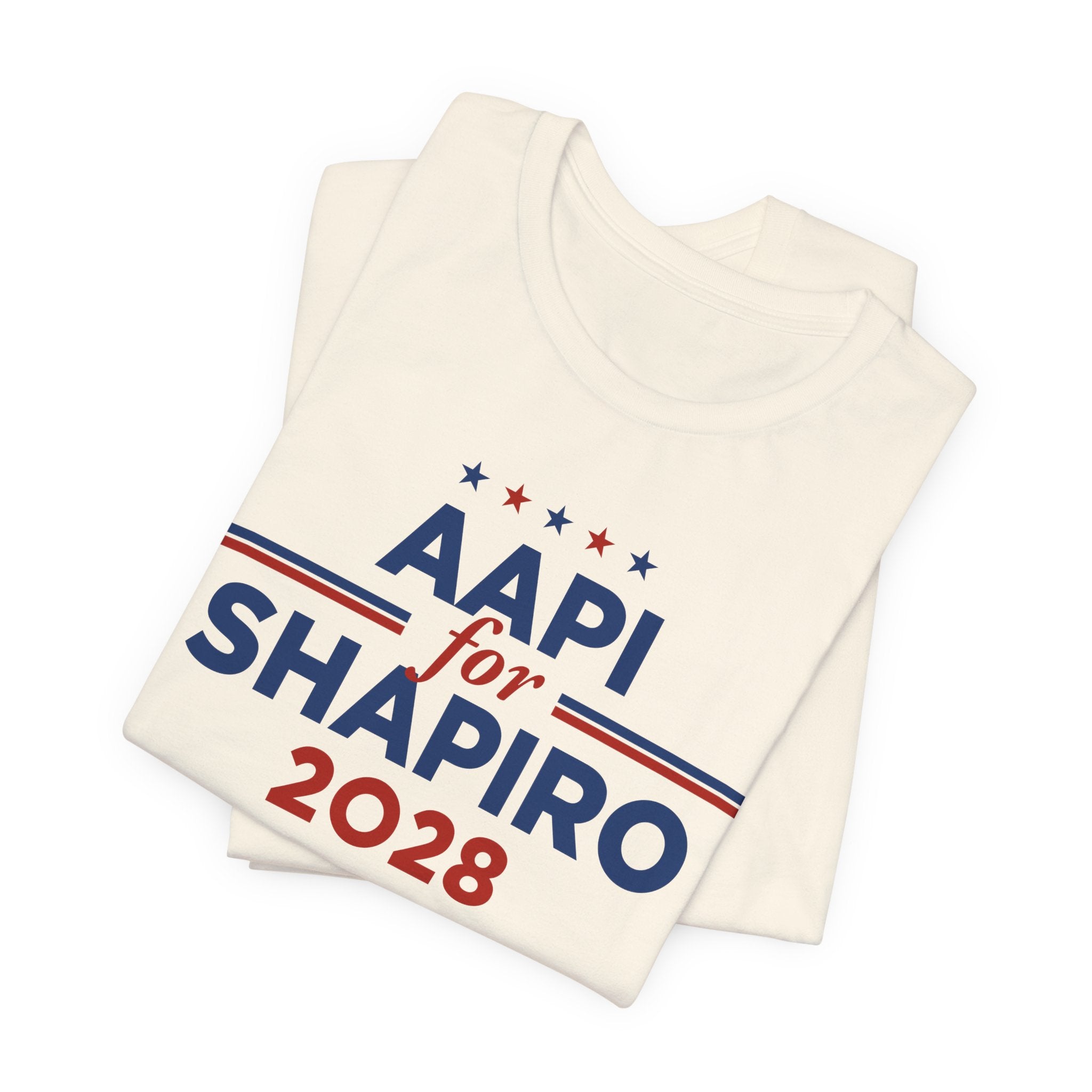 AAPI Asian American and Pacific Islander for Josh Shapiro Campaign T-Shirt for President 2028