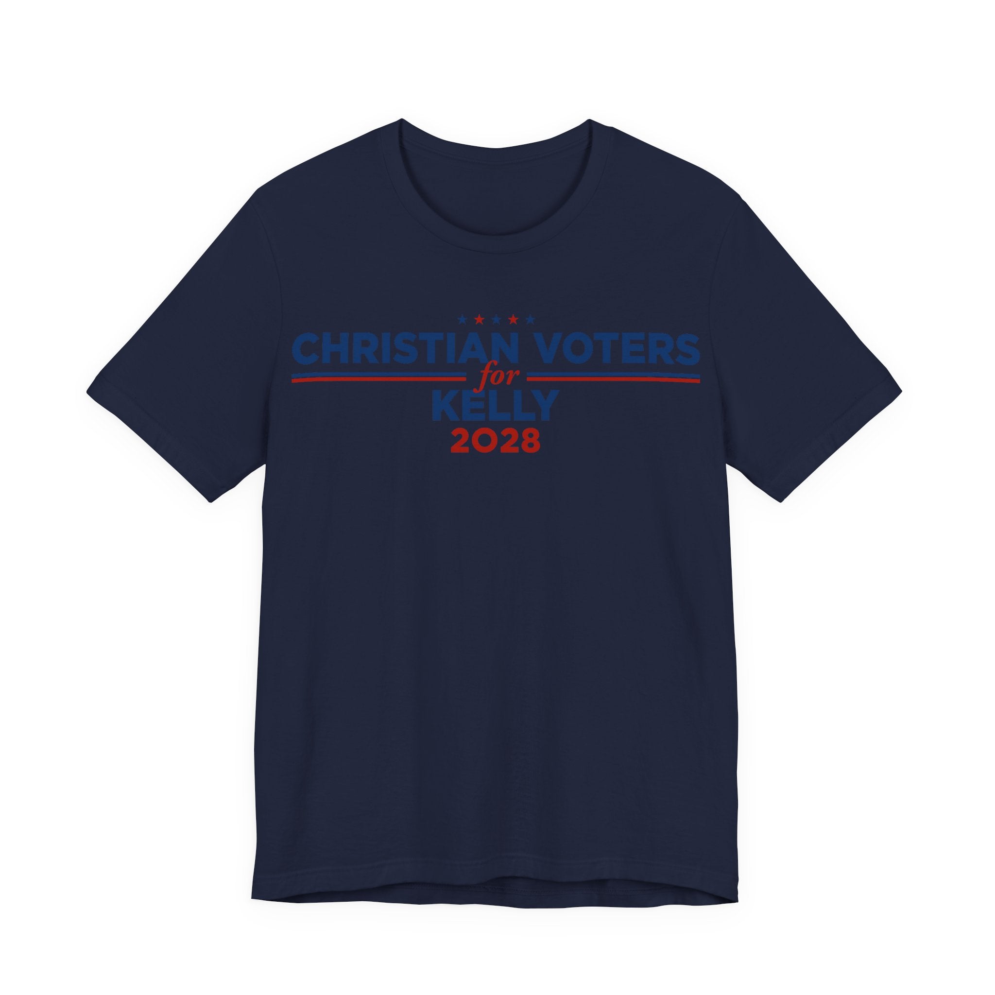Christian Voters for Mark Kelly for President Campaign T-Shirt 2028