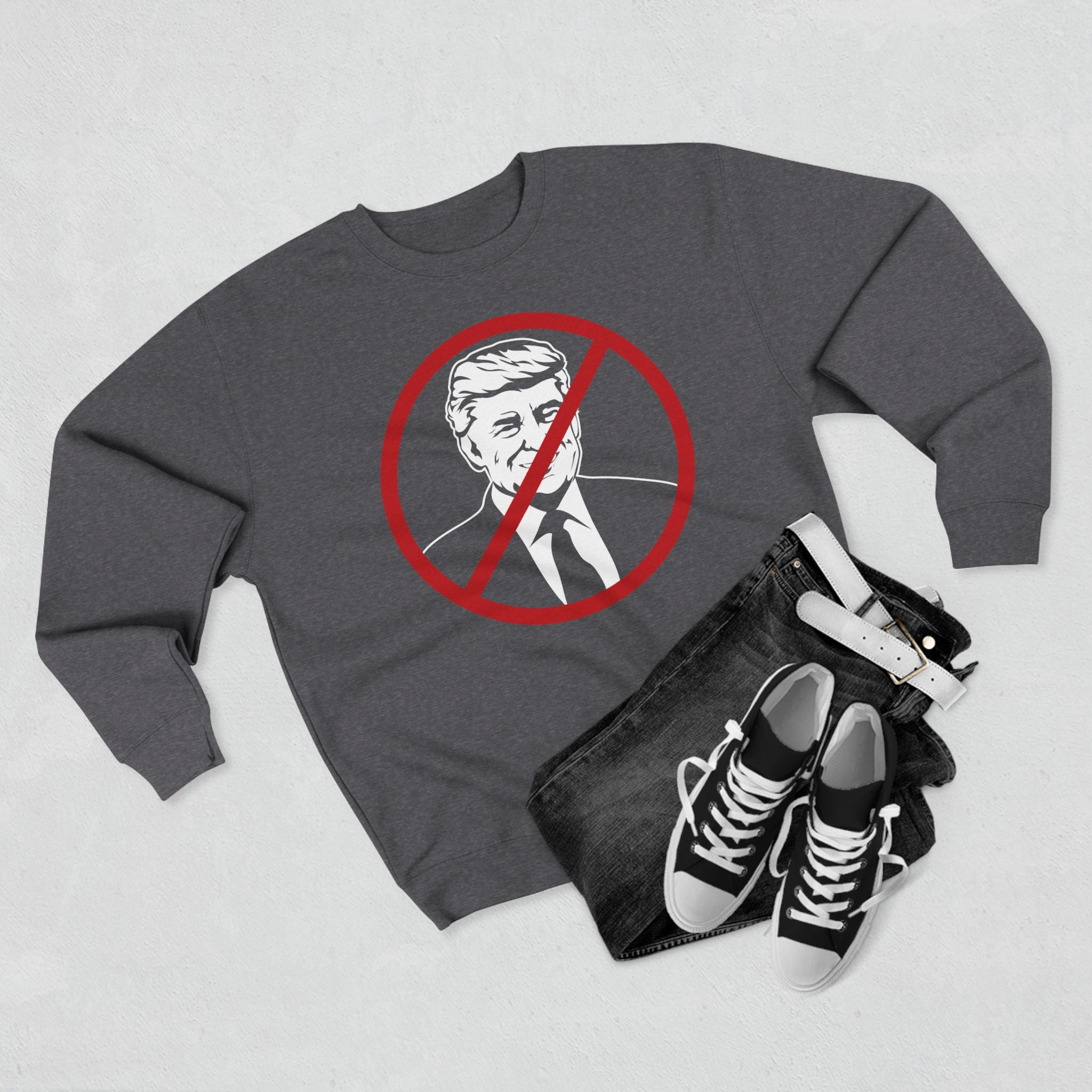 No More Trump Unisex Crewneck Sweatshirt