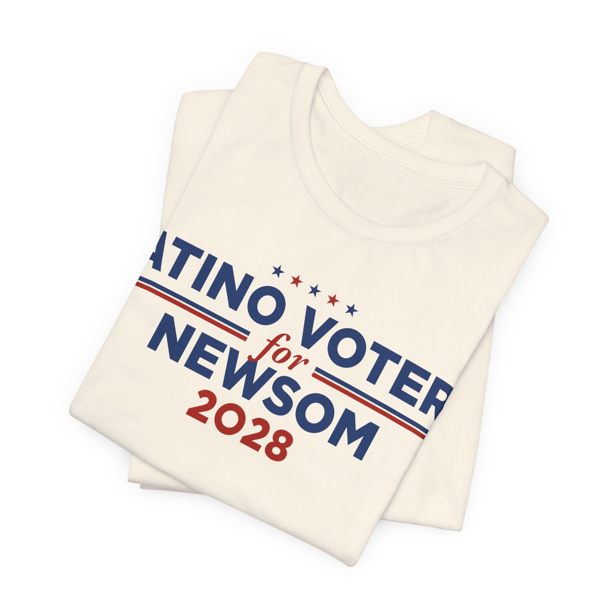 Latino Voters for Gavin Newsom for President Campaign T-Shirt 2028