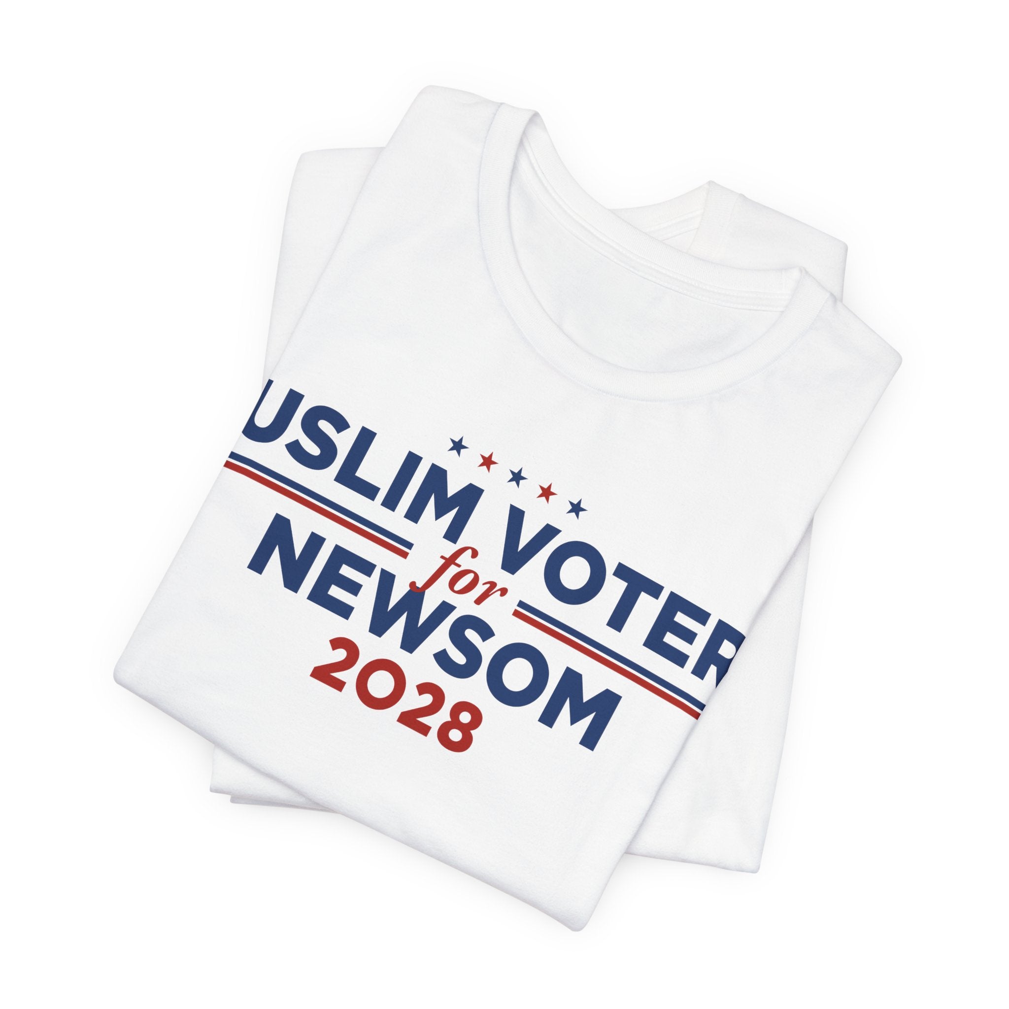 Muslim Voters for Gavin Newsom for President Campaign T-Shirt 2028