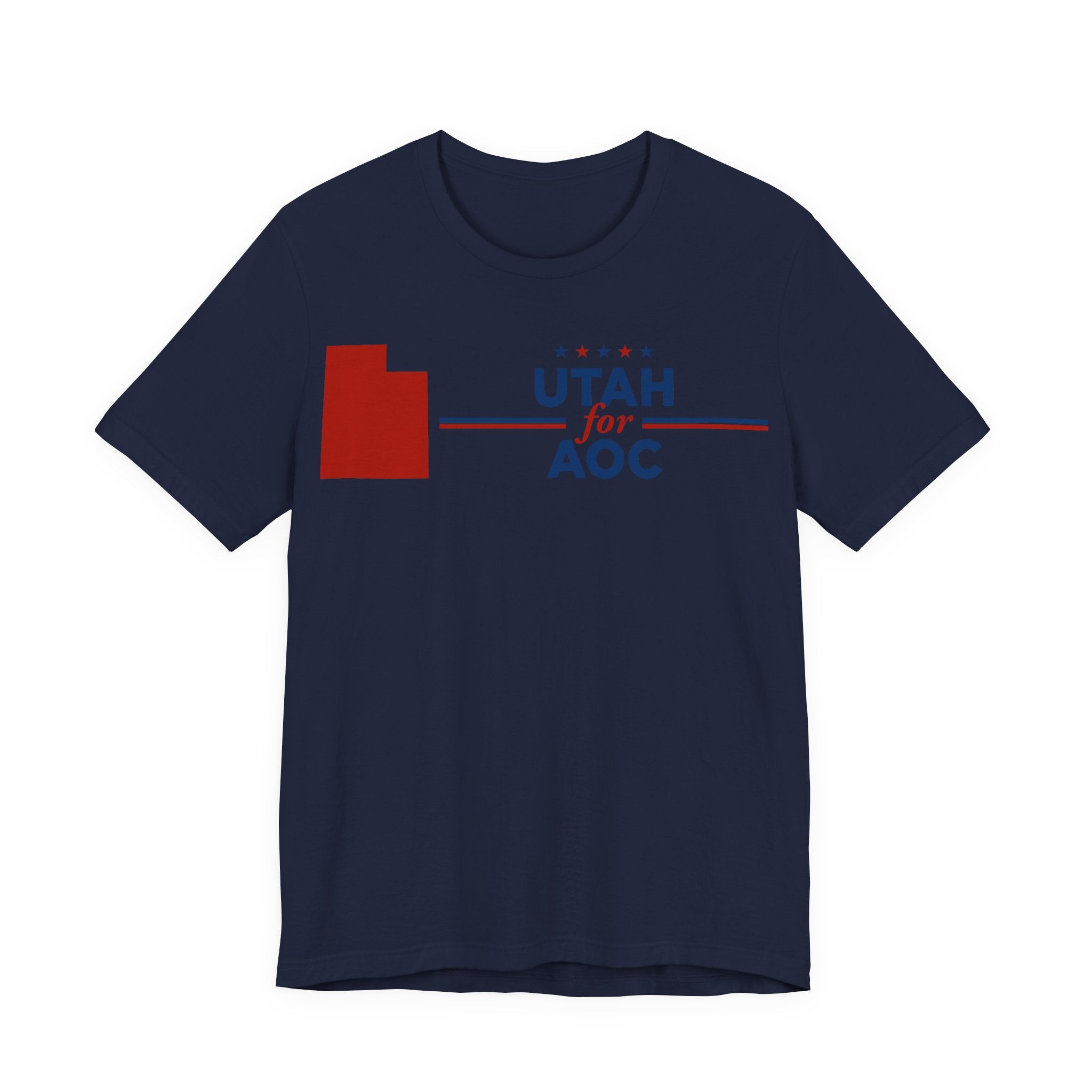 Utah for AOC for President Campaign T-Shirt 2028