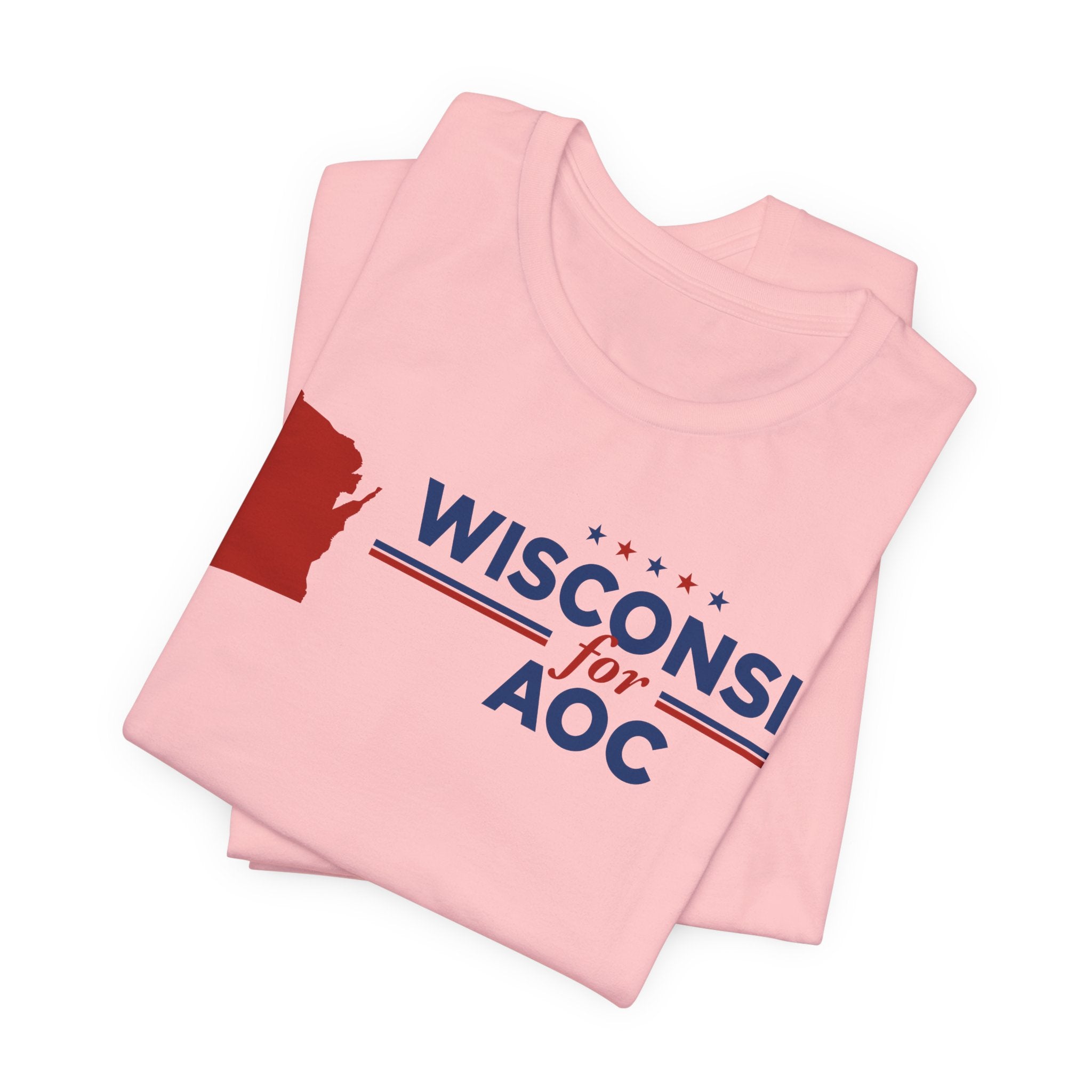 Wisconsin for AOC for President Campaign T-Shirt 2028