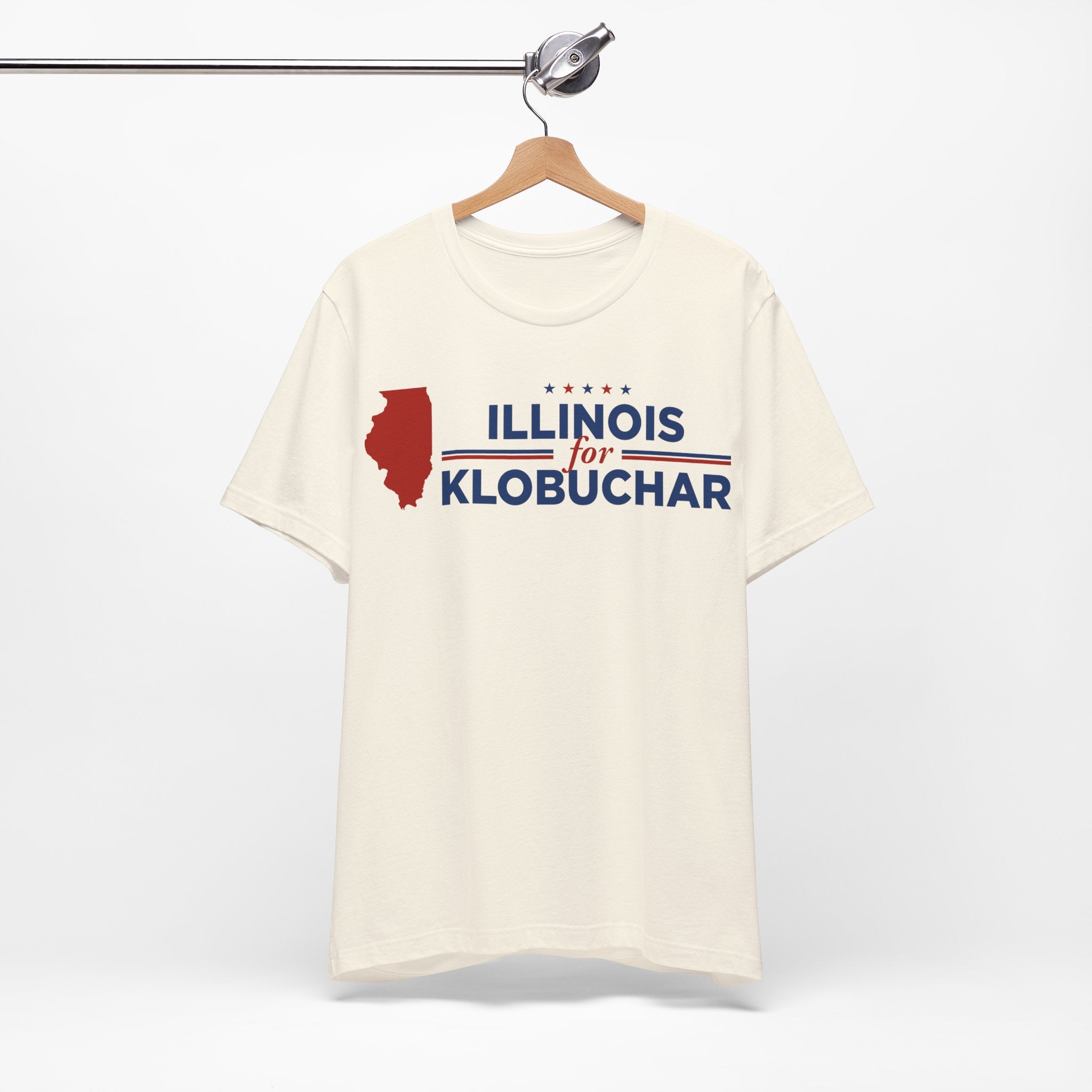 Illinois for Amy Klobuchar for President Campaign T-Shirt 2028