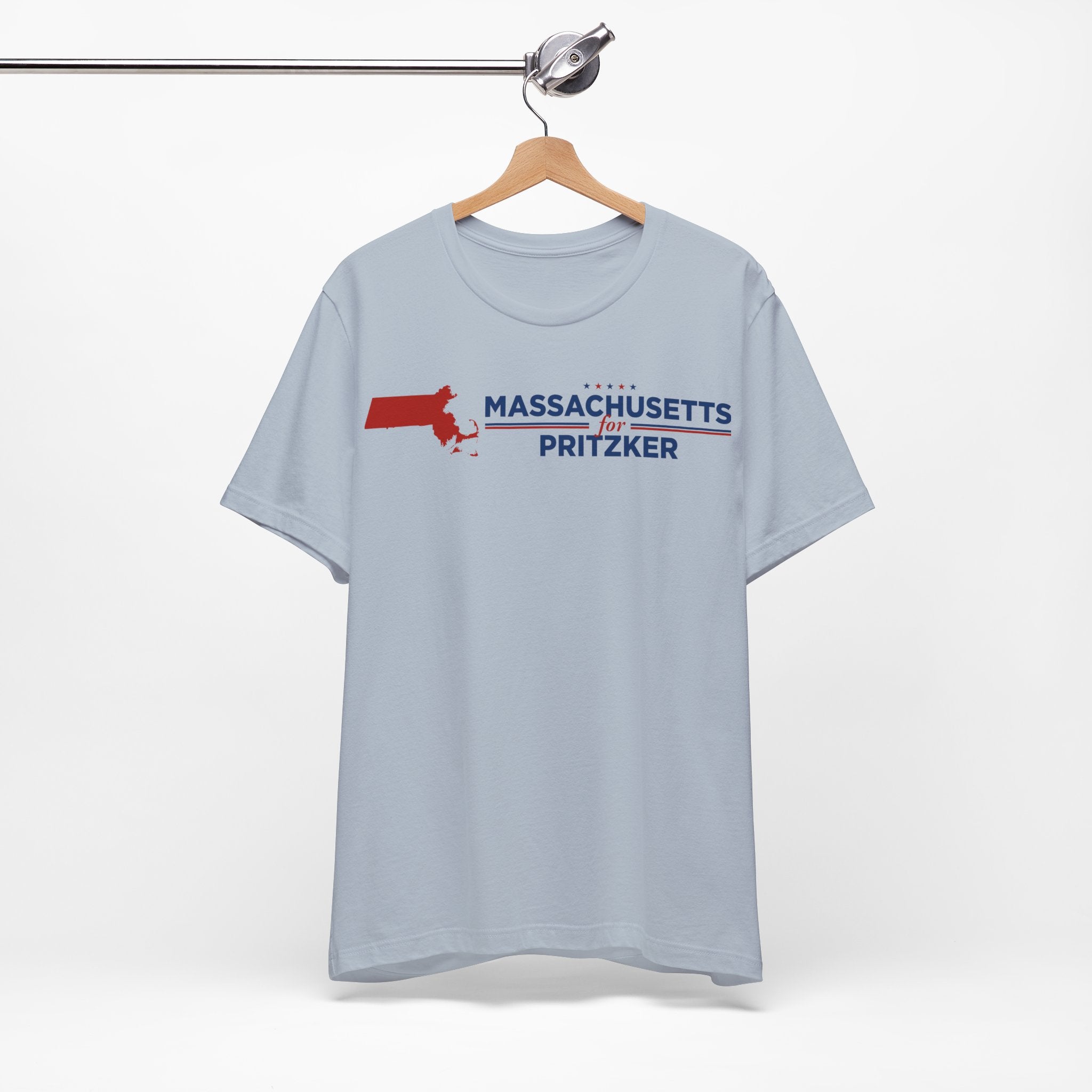 Massachusetts for J.B. Pritzker for President Campaign T-Shirt 2028