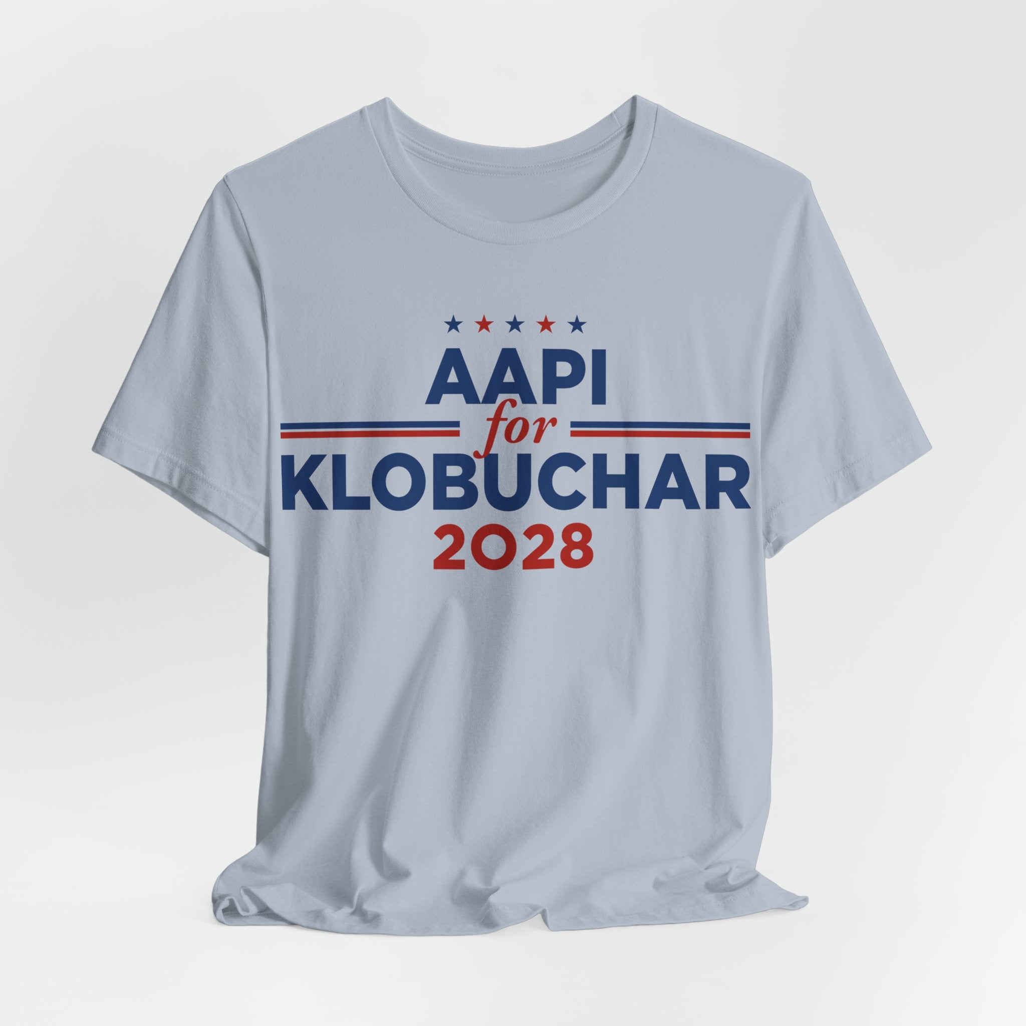 AAPI Asian American and Pacific Islander for Amy Klobuchar Campaign T-Shirt for President 2028