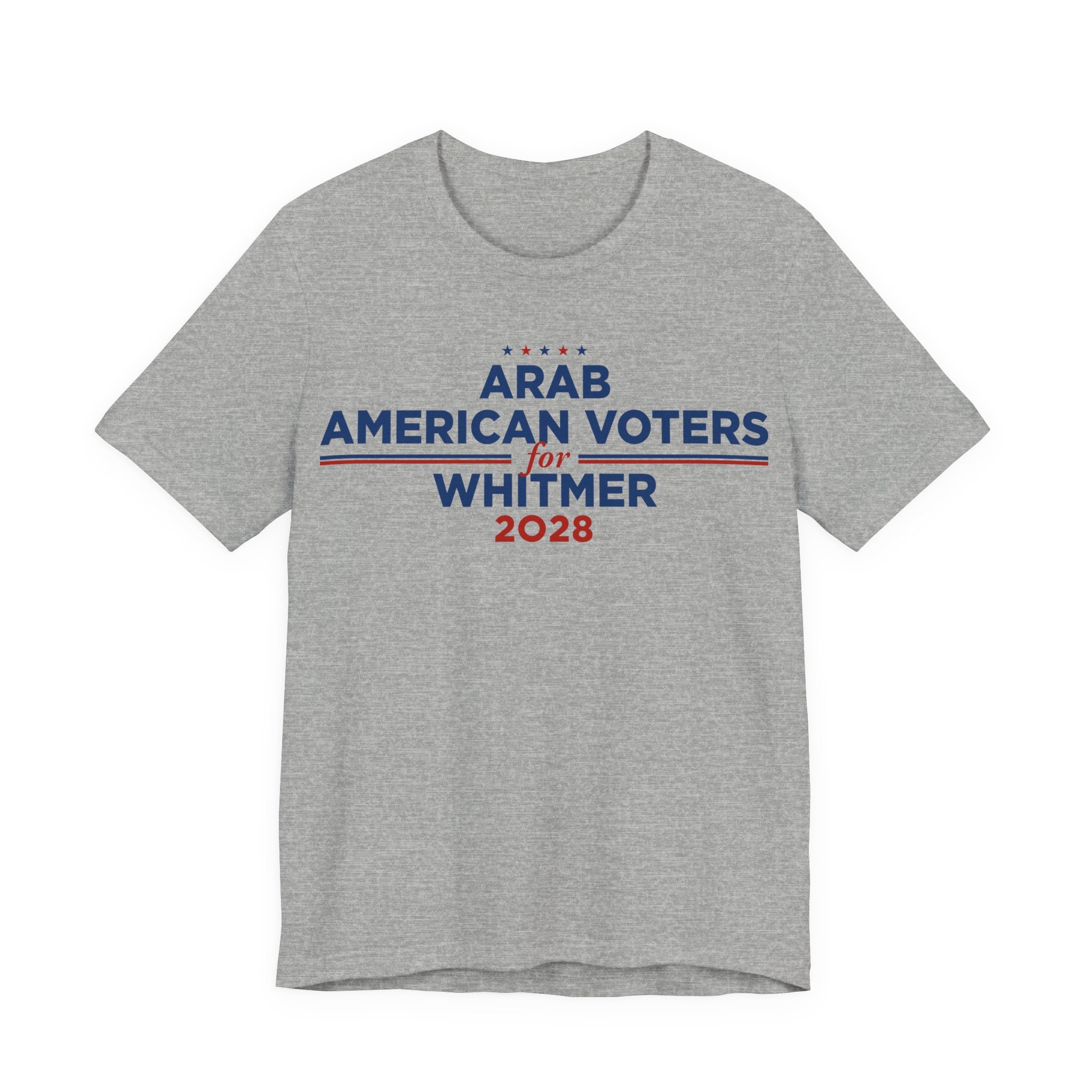 Arab American Voters for Gretchen Whitmer for President Campaign T-Shirt 2028