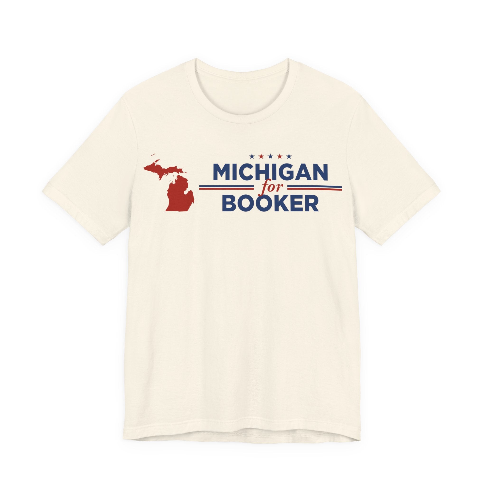 Michigan for Cory Booker for President Campaign T-Shirt 2028